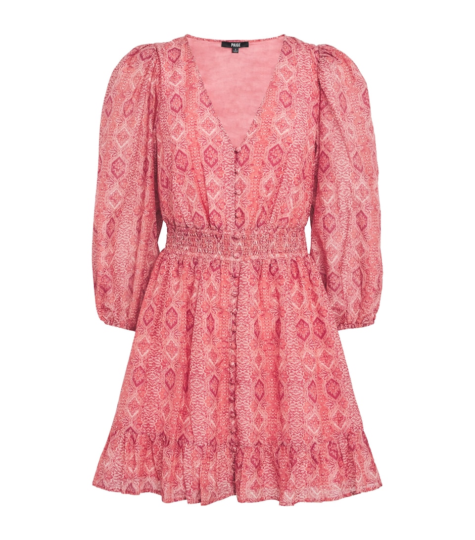 Paisley Print Ophelie Mini Dress