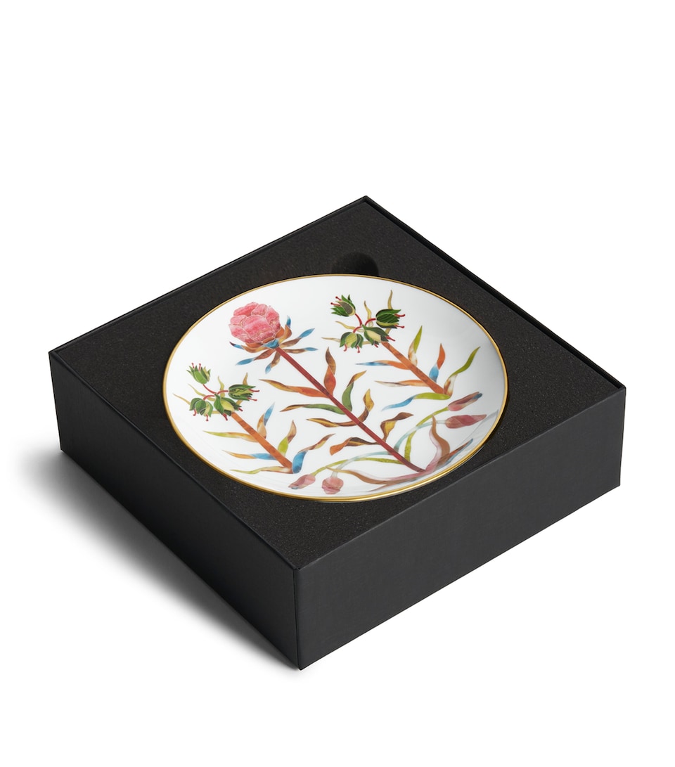 L'Objet Set of 4 Porcelain Grand Tour Bread and Butter Plates
