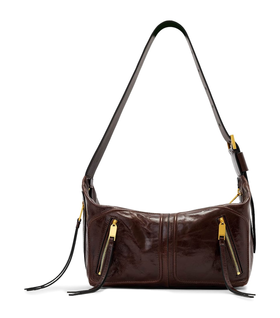 Leather Jean Rey Shoulder Bag