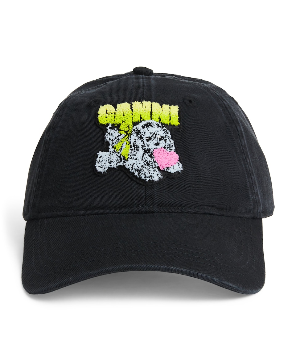 Organic Cotton Appliqué Baseball Cap