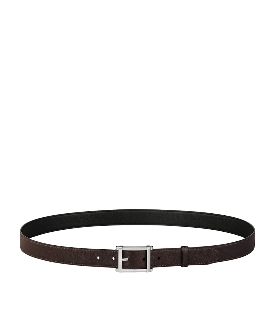 Leather Reversible Tank Chinoise Belt