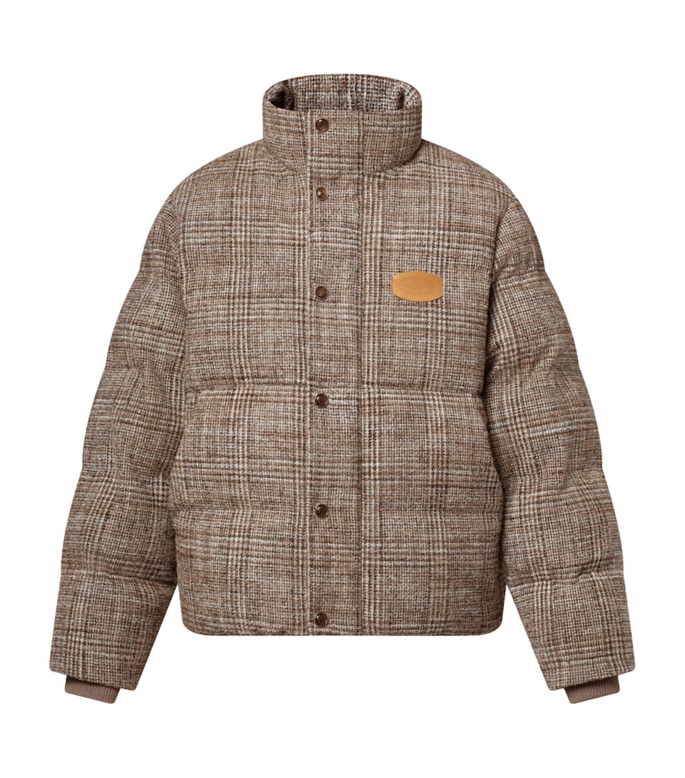Down Tweed Jacket