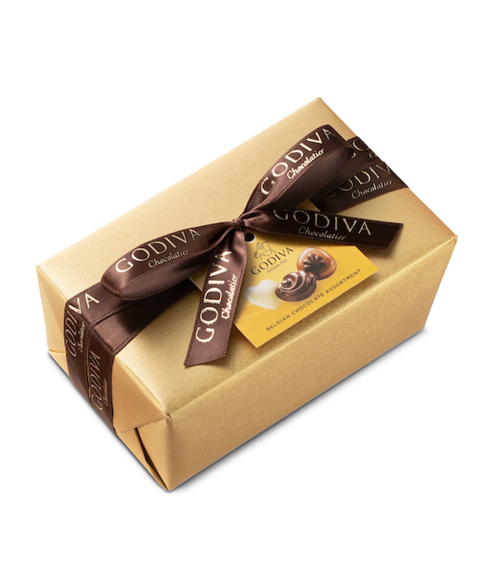 Gold Ballotin Chocolate Box (350g)