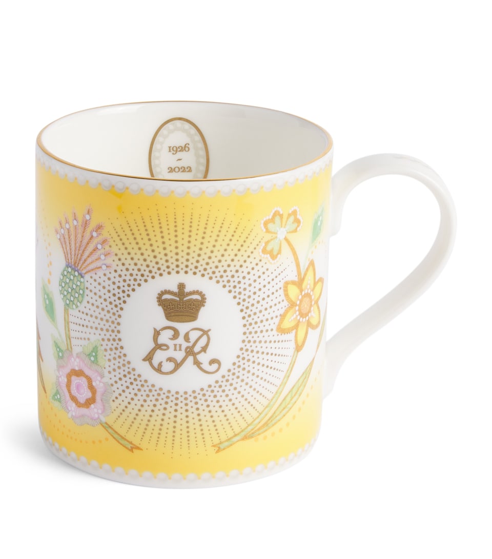Harrods Fine Bone China Queen Elizabeth II Centenary Mug