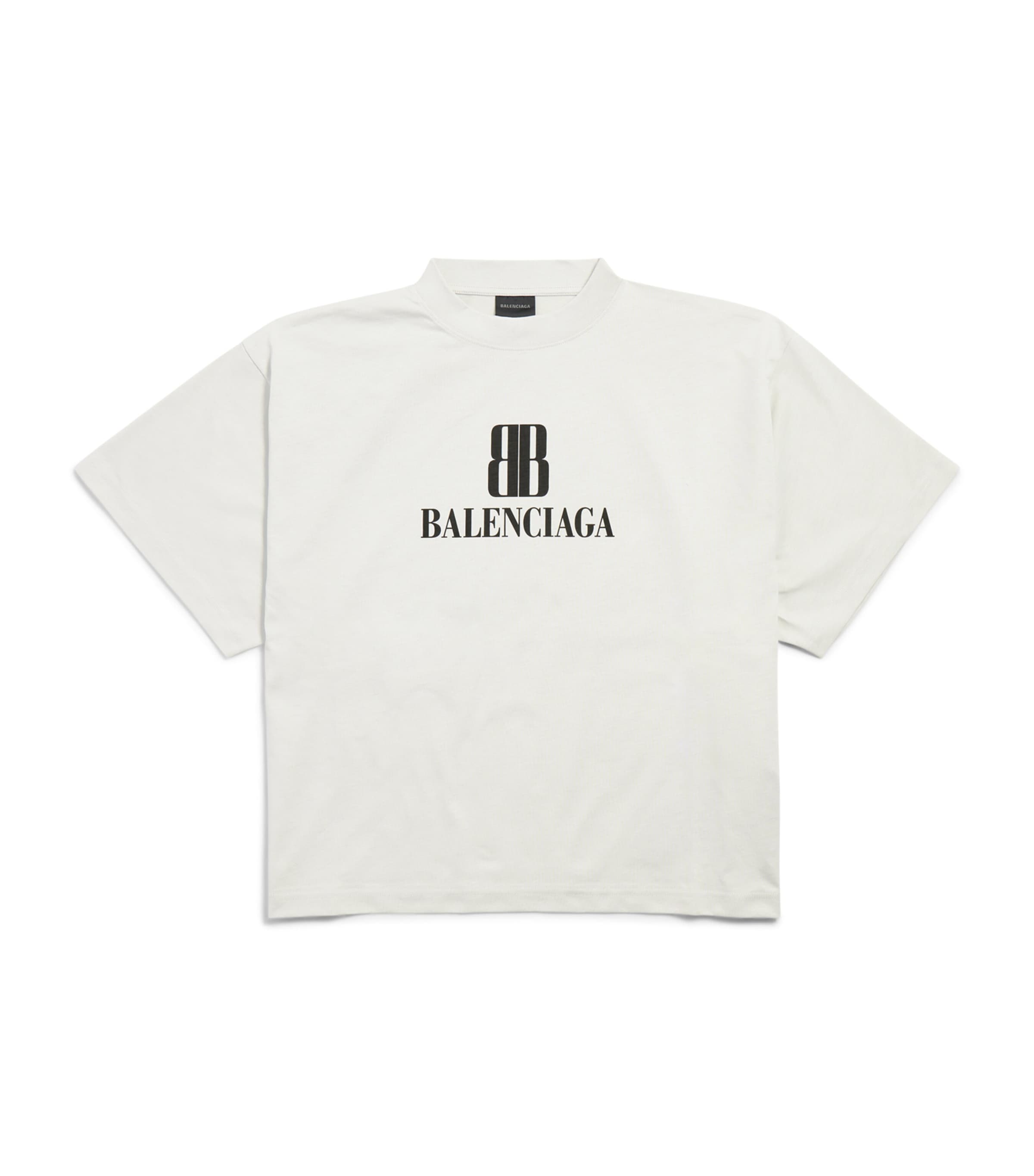 Cotton Cropped Logo T-Shirt