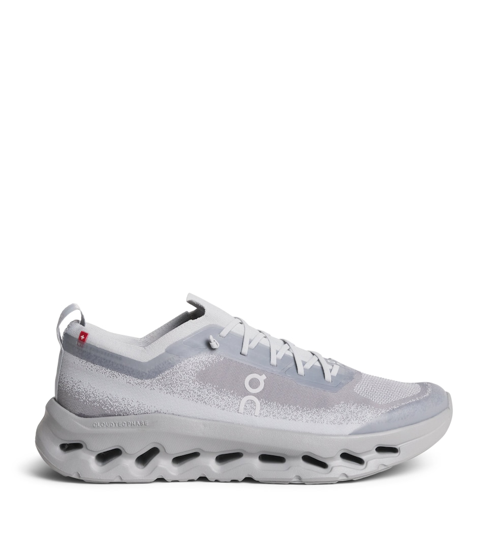 On Mens Cloudtilt Trainers Glacier | Alloy