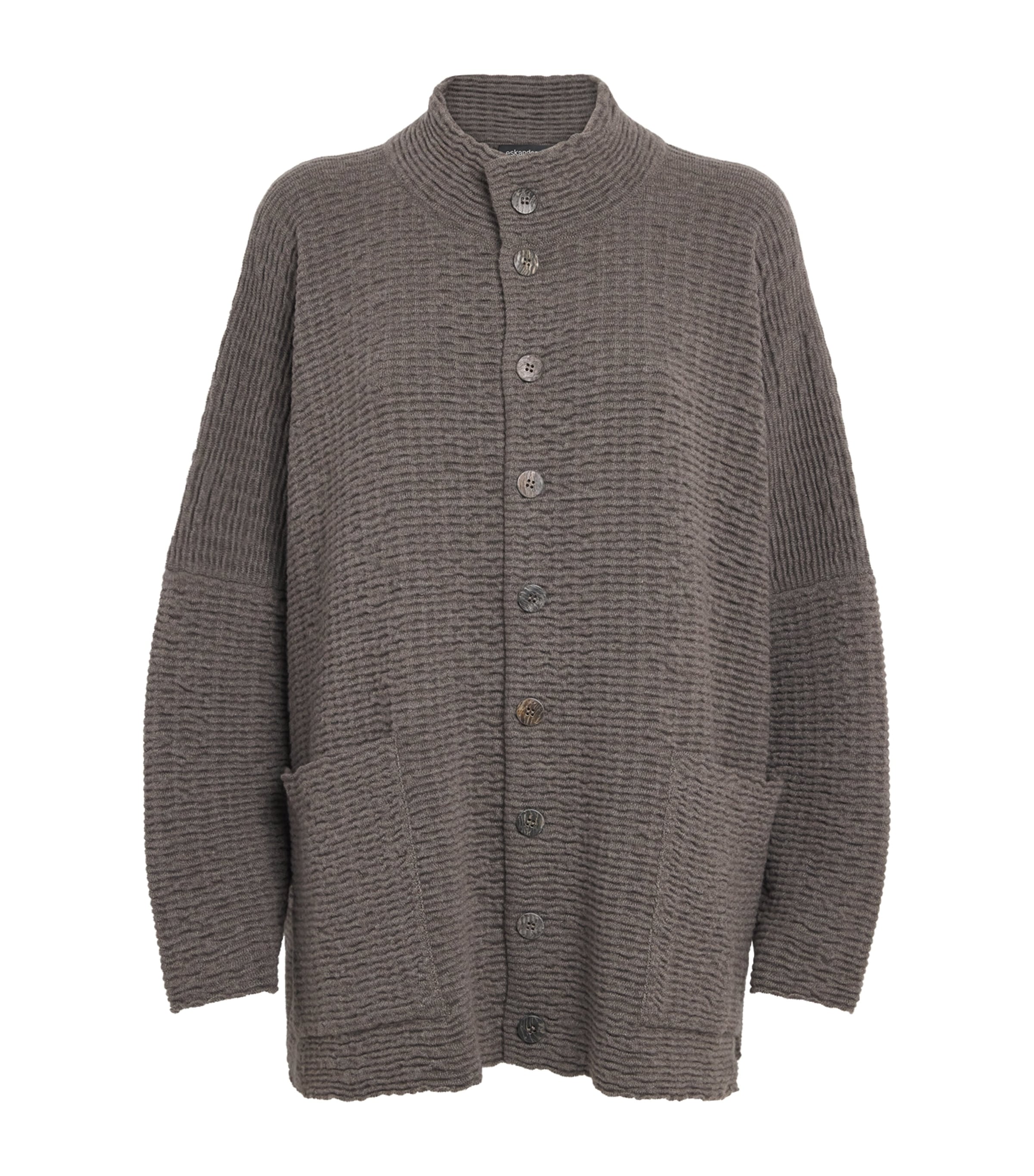 Cashmere Wide Cardigan