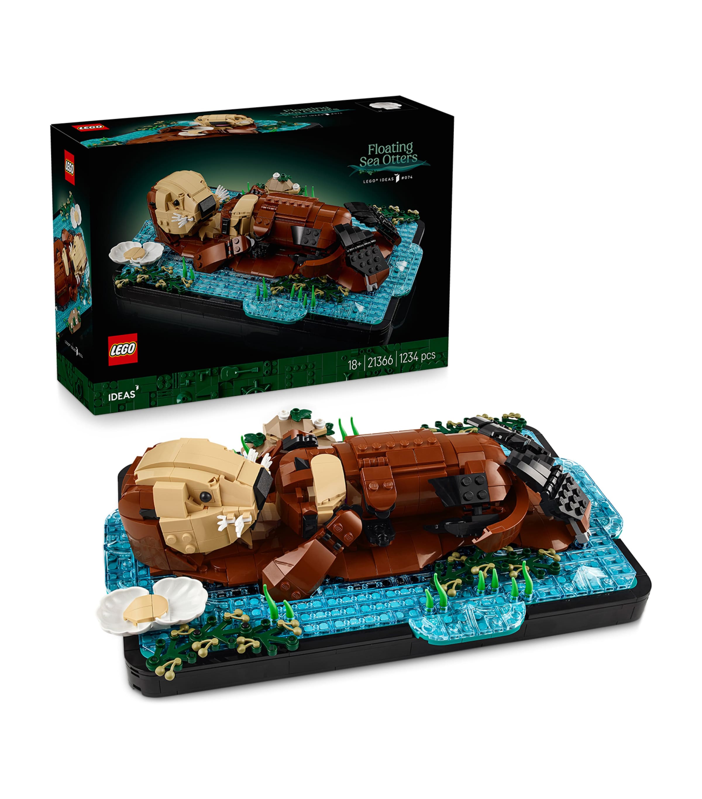 LEGO Ideas Floating Sea Otters 21366