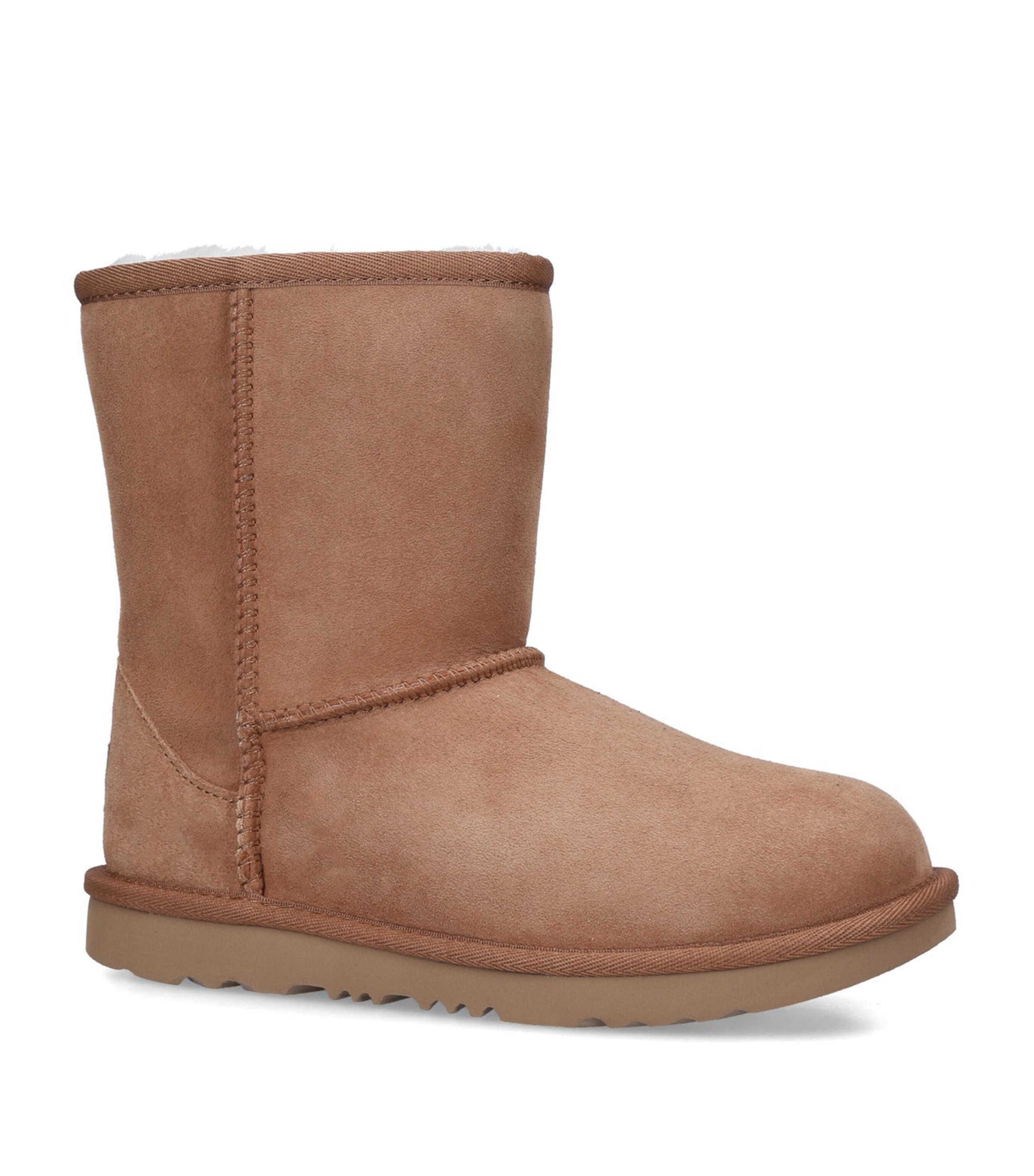 UGG Kids Suede Classic II Boots Brown
