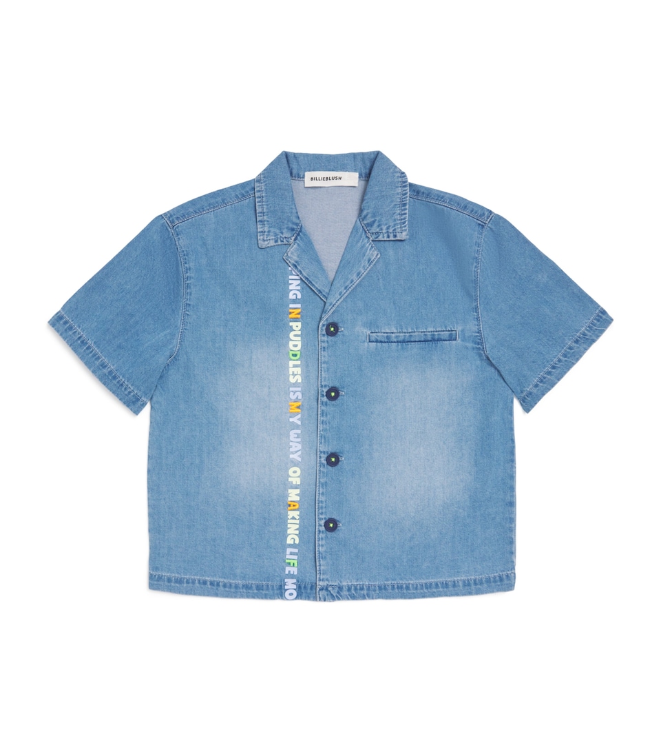 Embroidered Denim Shirt (4-10 Years)