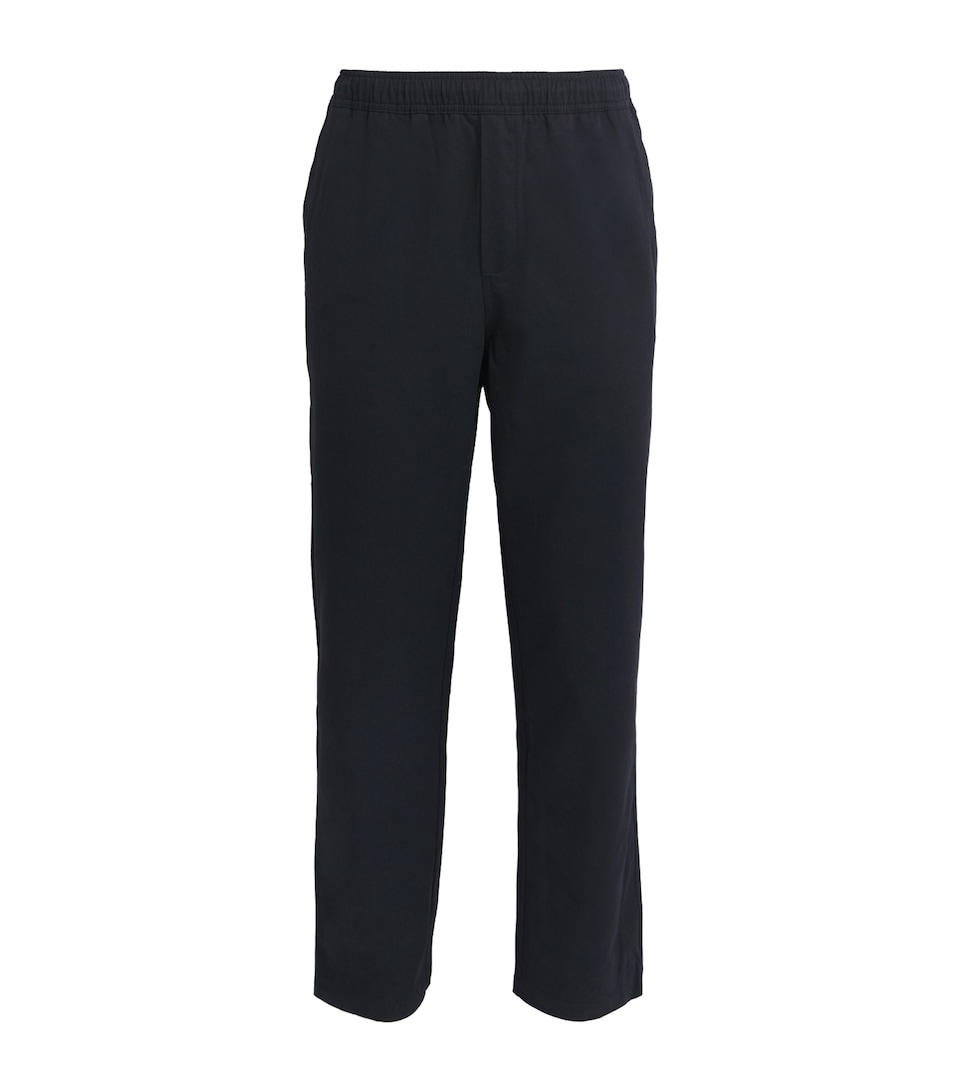Organic Cotton-Blend Jabari Straight Trousers