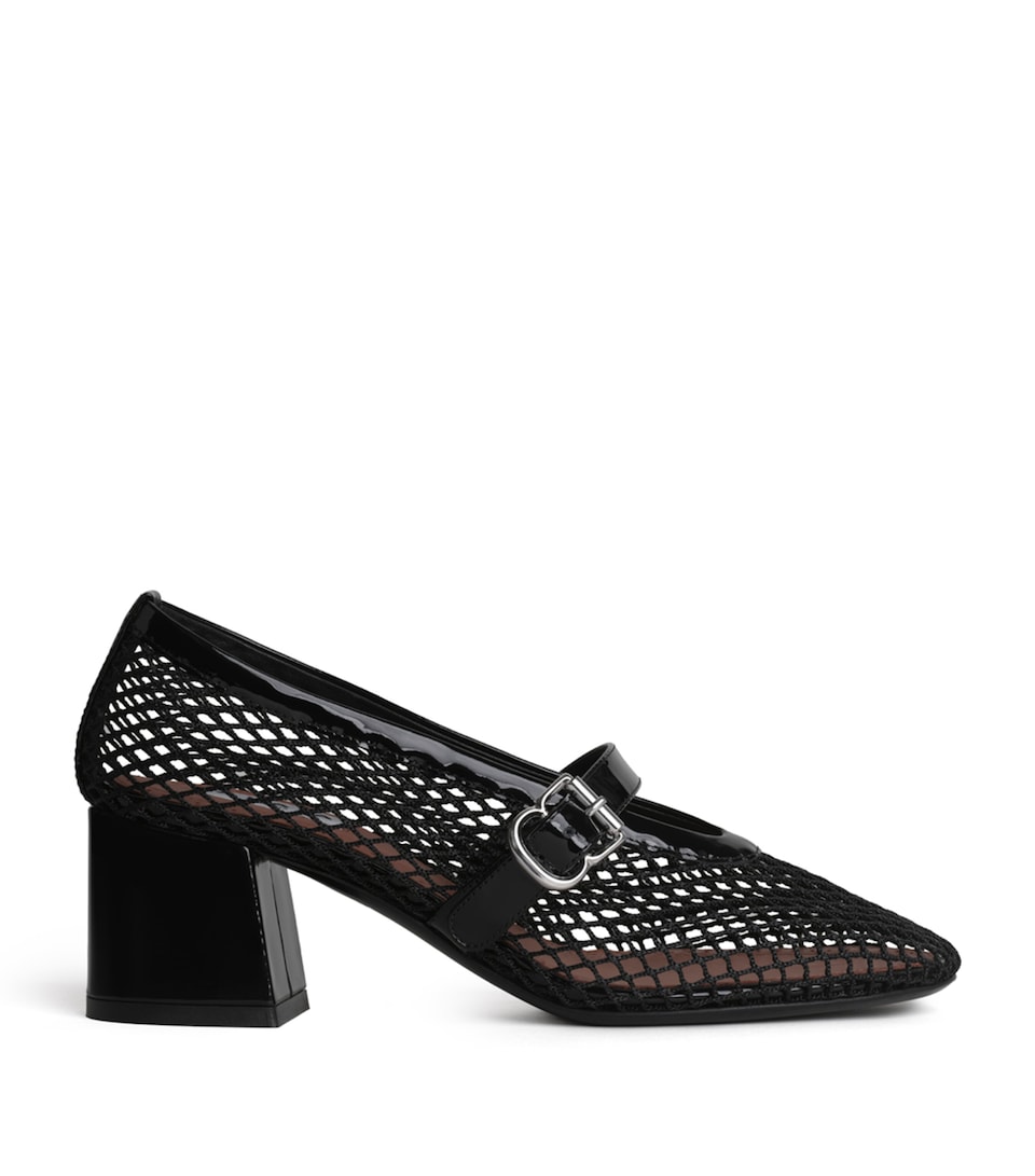 Alaïa Mesh Babies Pumps 55 Black