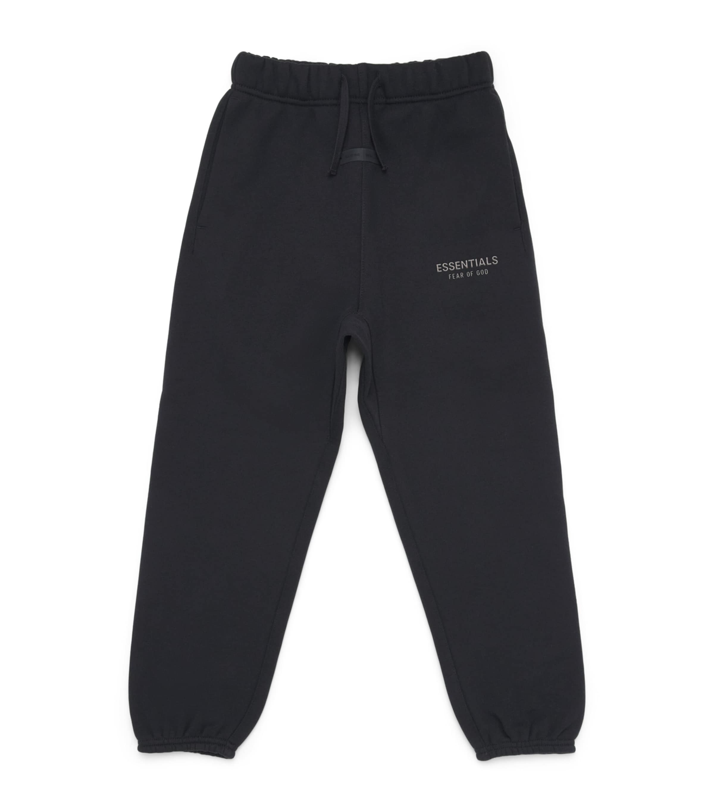 FEAR OF GOD ESSENTIALS KIDS Logo Sweatpants (2-16 Years) Jet Black