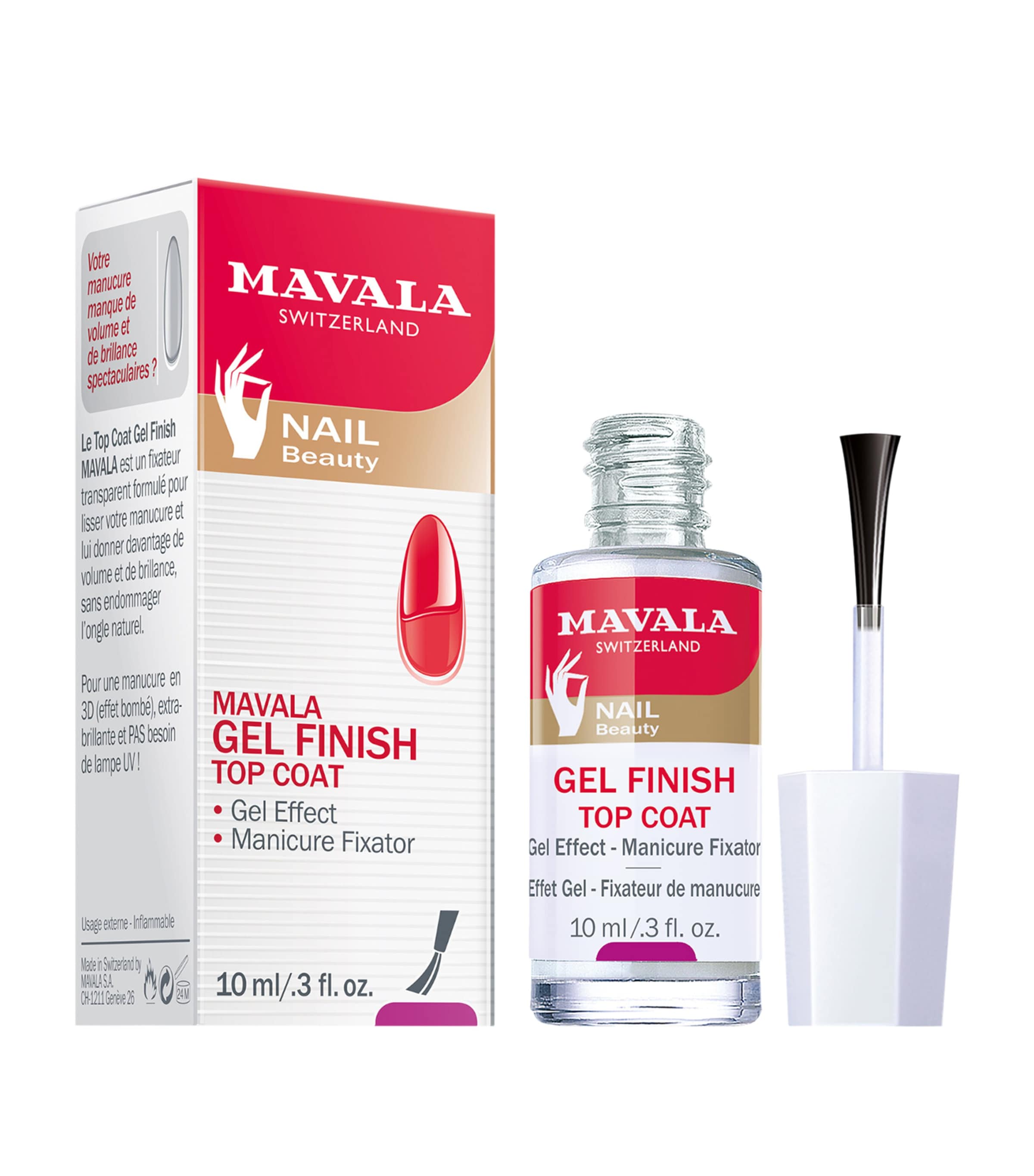 Gel Finish Top Coat (10ml)
