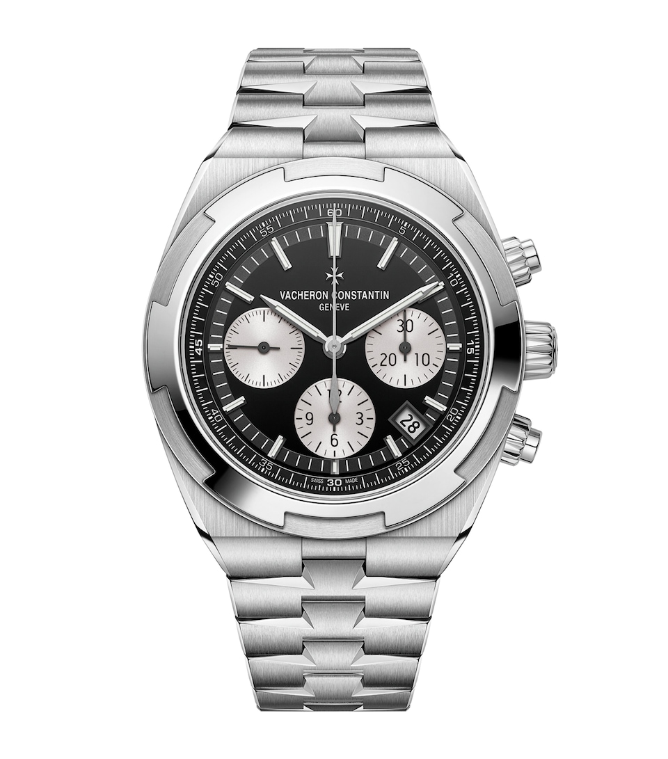 Vacheron Constantin Stainless Steel Overseas Chronograph Watch 42.5mm Stainless Steel
