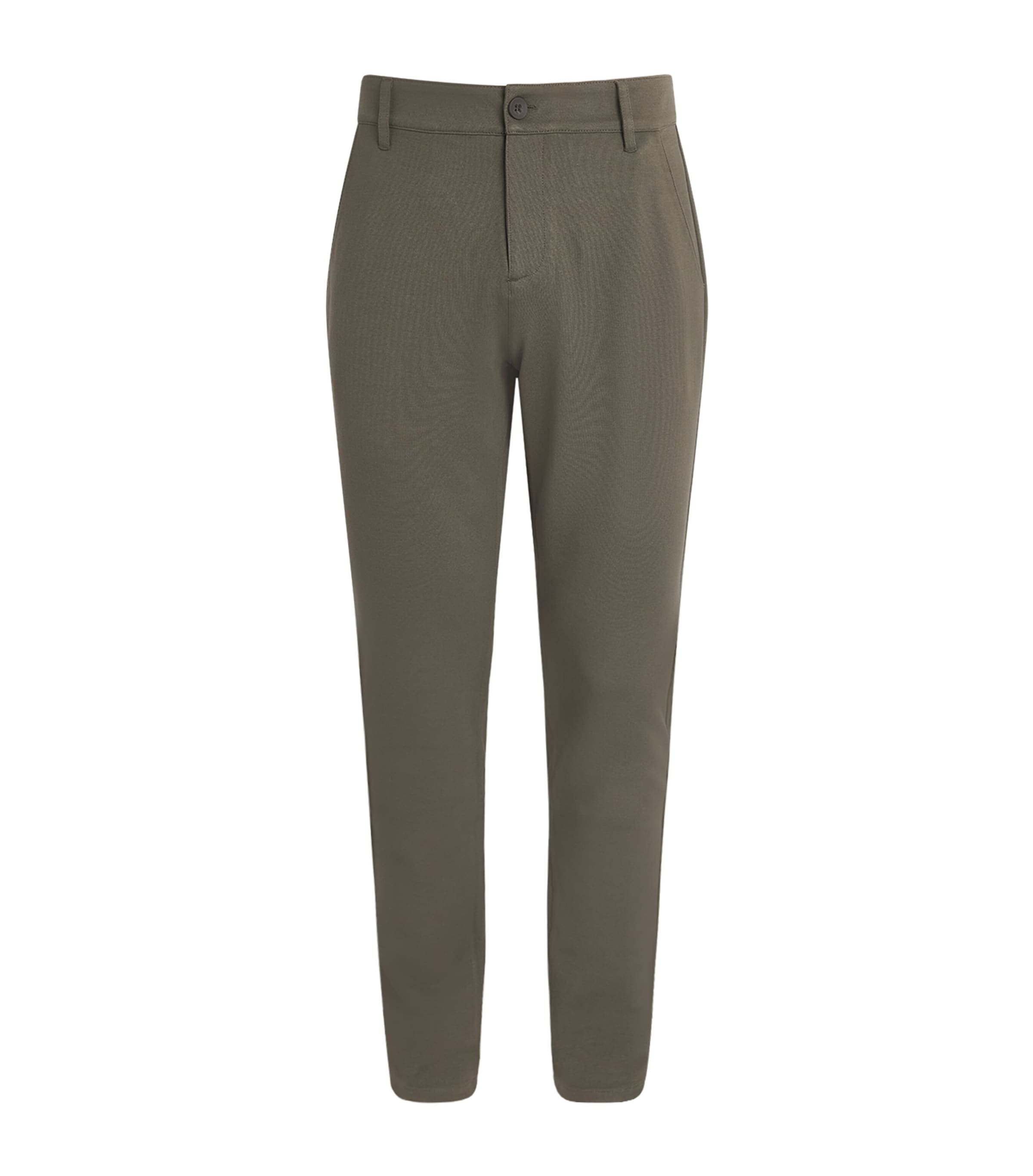 PAIGE Mens Stafford Trousers Night Olive