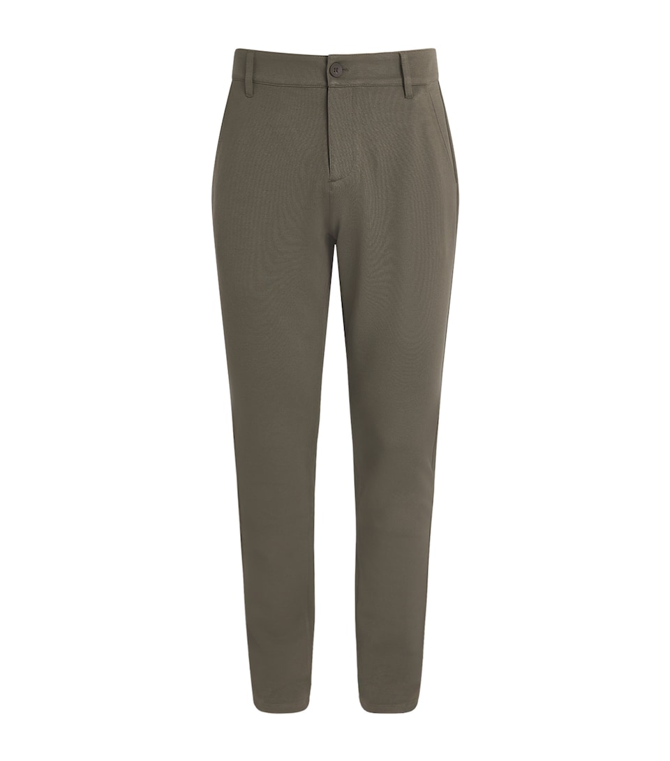PAIGE Mens Stafford Trousers Night Olive