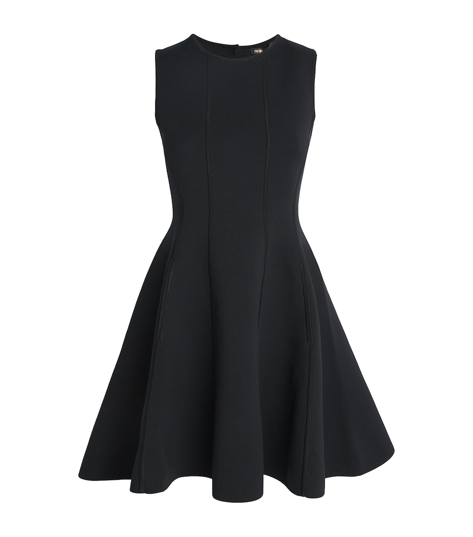 Bow-Detail Mini Dress