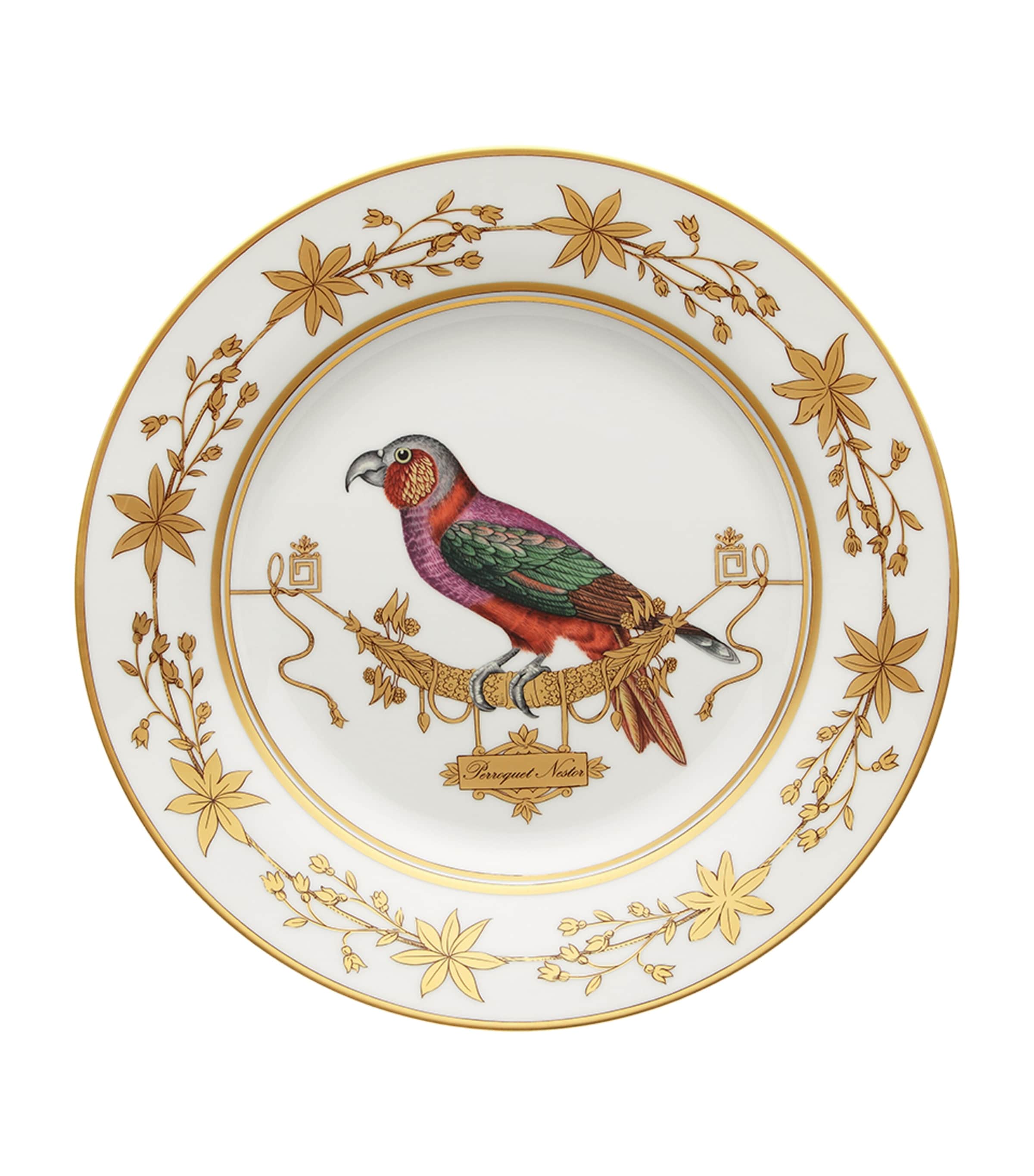 GINORI 1735 Volière Perroquet Nestor Dinner Plate (26.5cm)