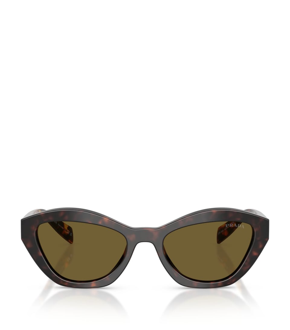 Prada Tortoiseshell Butterfly Sunglasses Brown