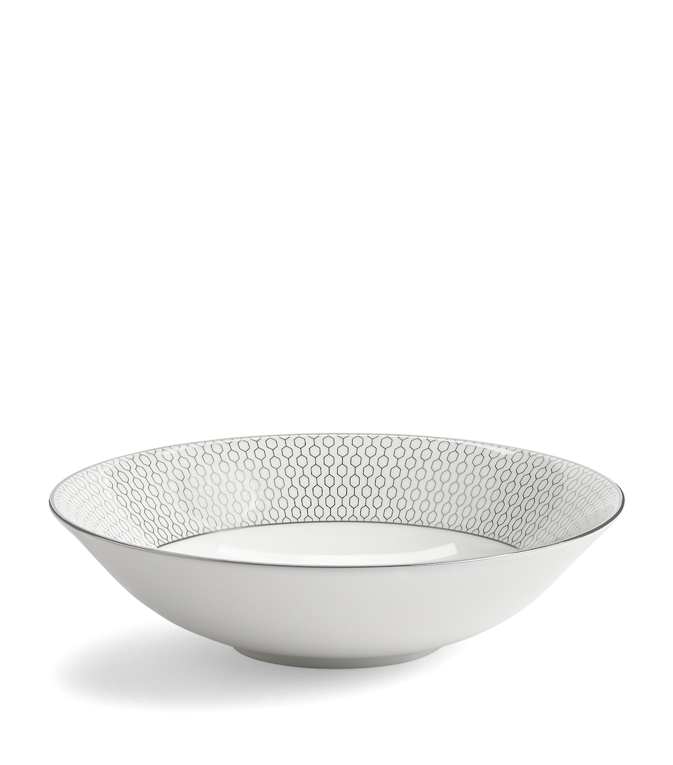 Wedgwood Gio Platinum Soup Bowl (20cm) White
