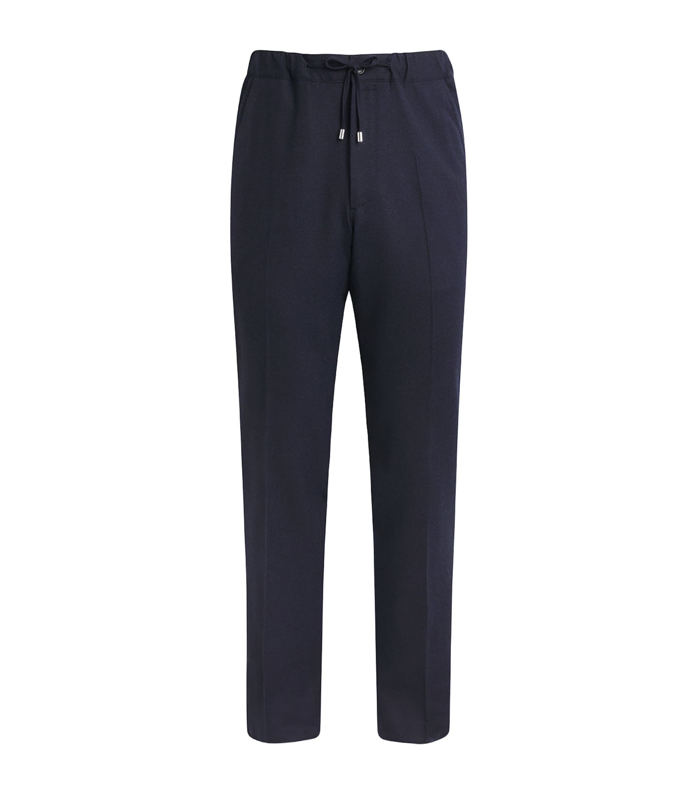 Fioroni Cashmere Mens Virgin Wool Straight Chinos