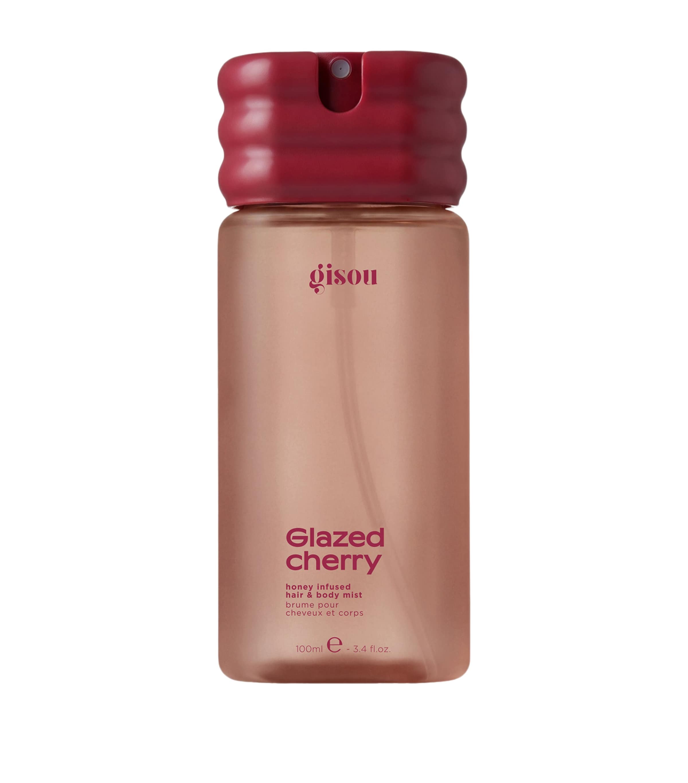 Gisou Honey Infused Hair & Body Mist - Glazed Cherry (100ml)