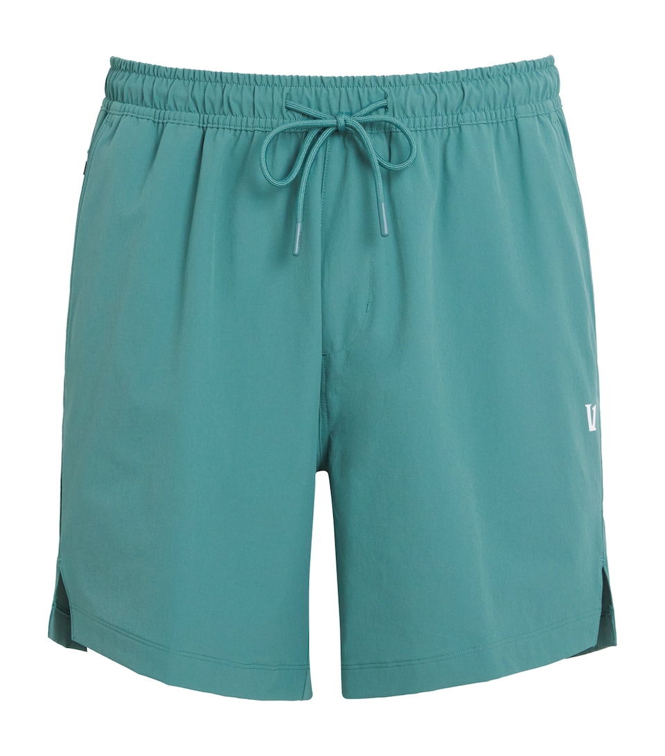 VUORI Mens 7’’ Unlined Crosscourt Shorts Kcy Dark Cyan