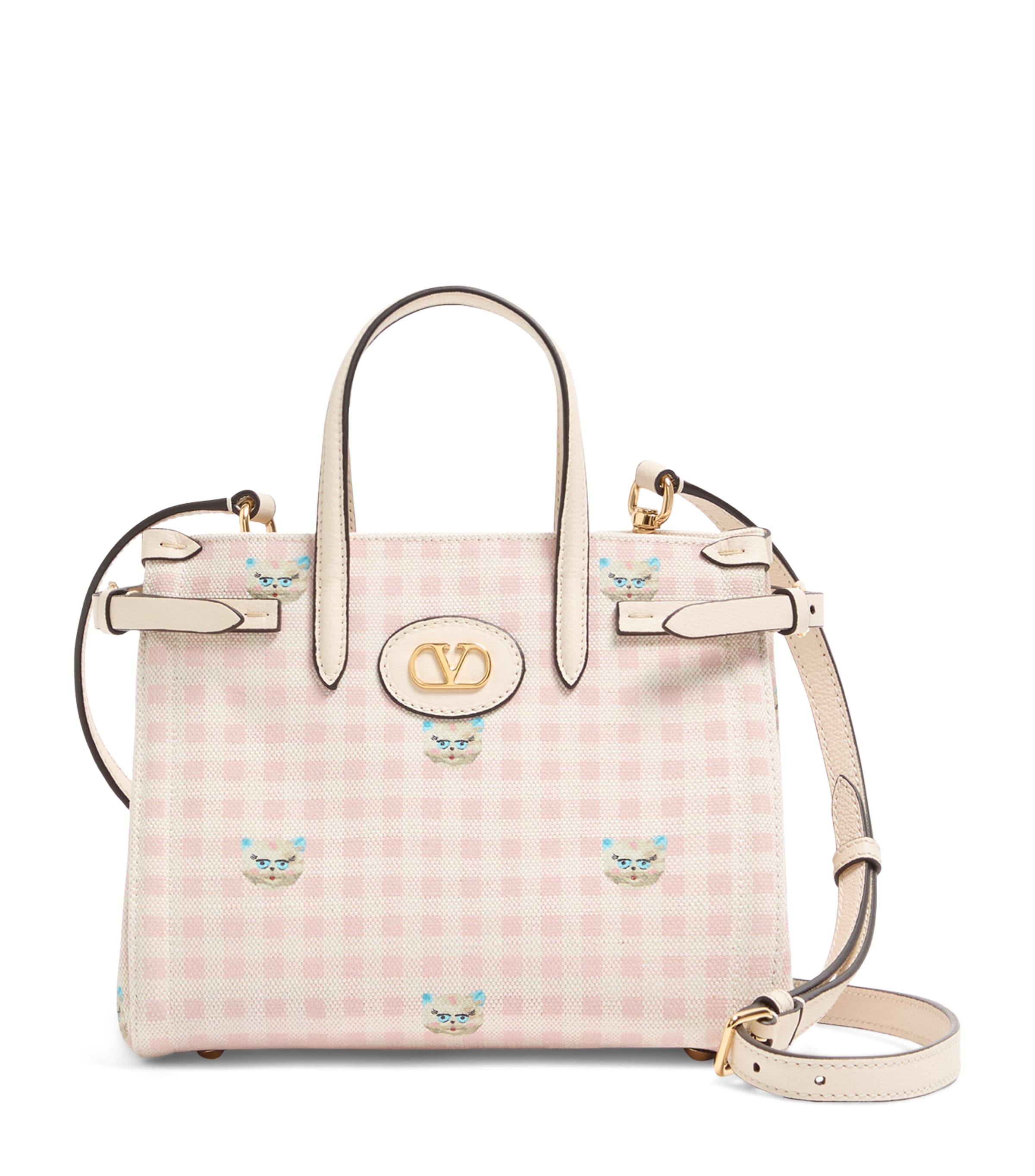 Small Cotton-Linen Antibes Tote Bag