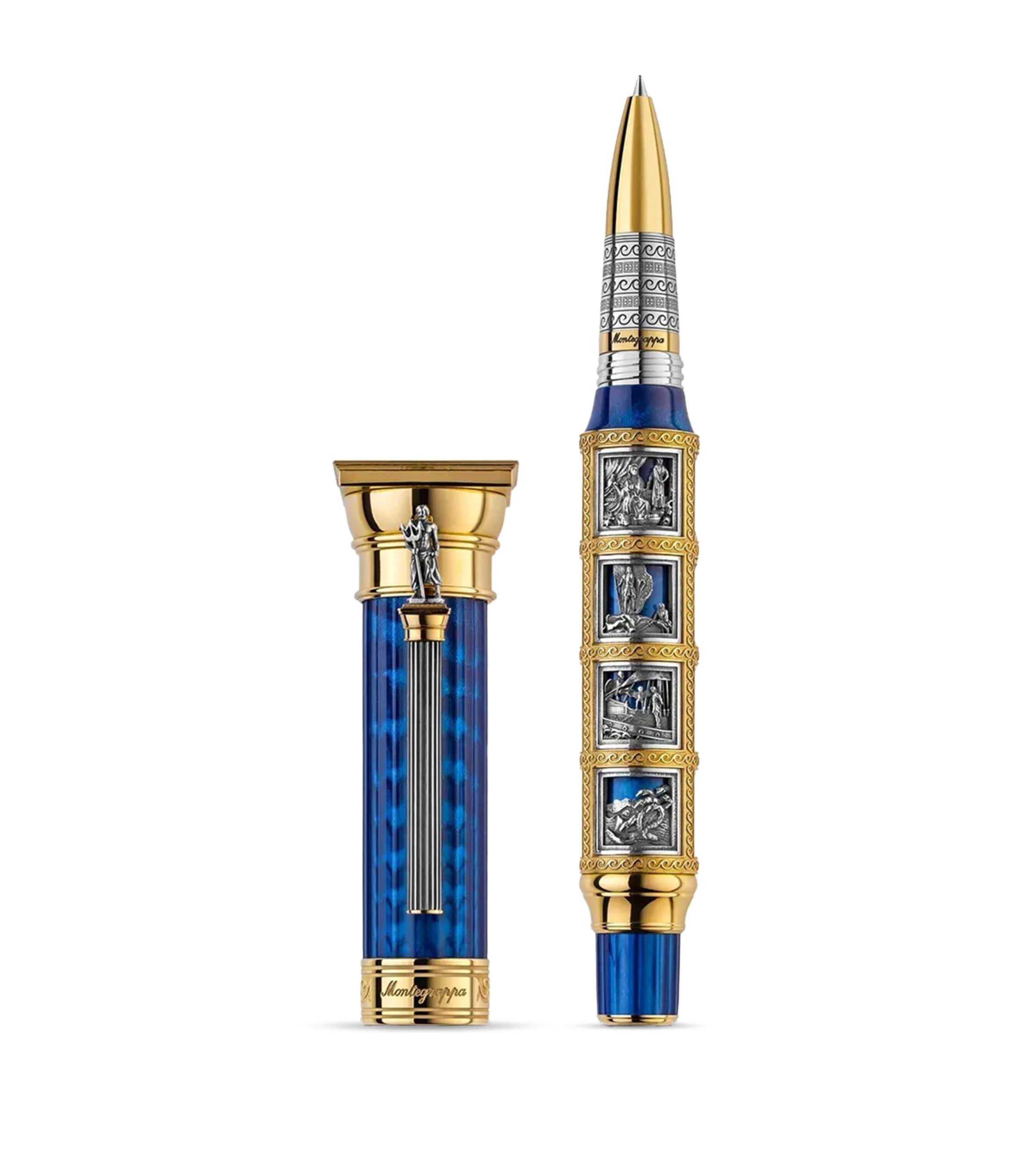 Montegrappa Odyssey Chapter II Fountain Pen Blue/gold