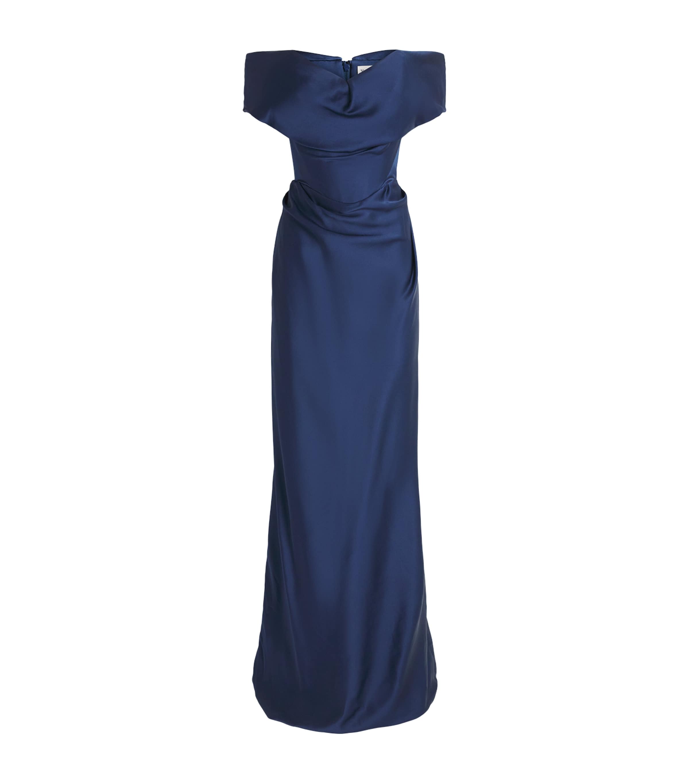 Vivienne Westwood Womens Nova Cocotte Gown Navy