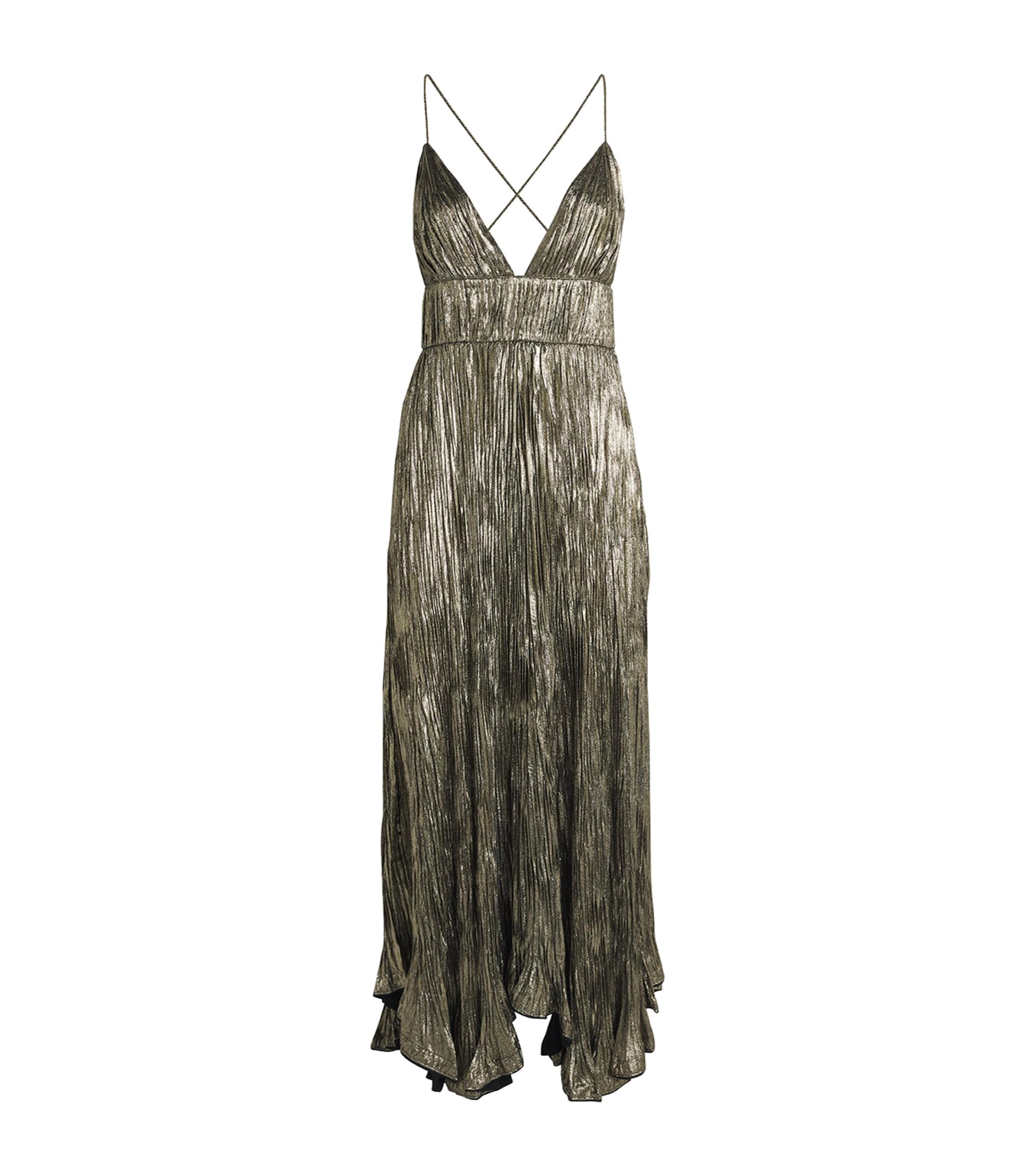 Pleated Persephone Maxi Dress