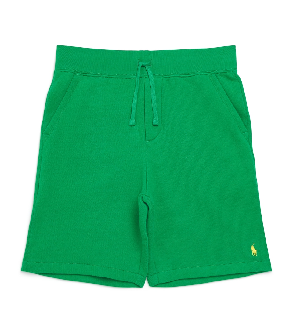 Cotton-Blend Polo Pony Sweatshorts (6-14 Years)
