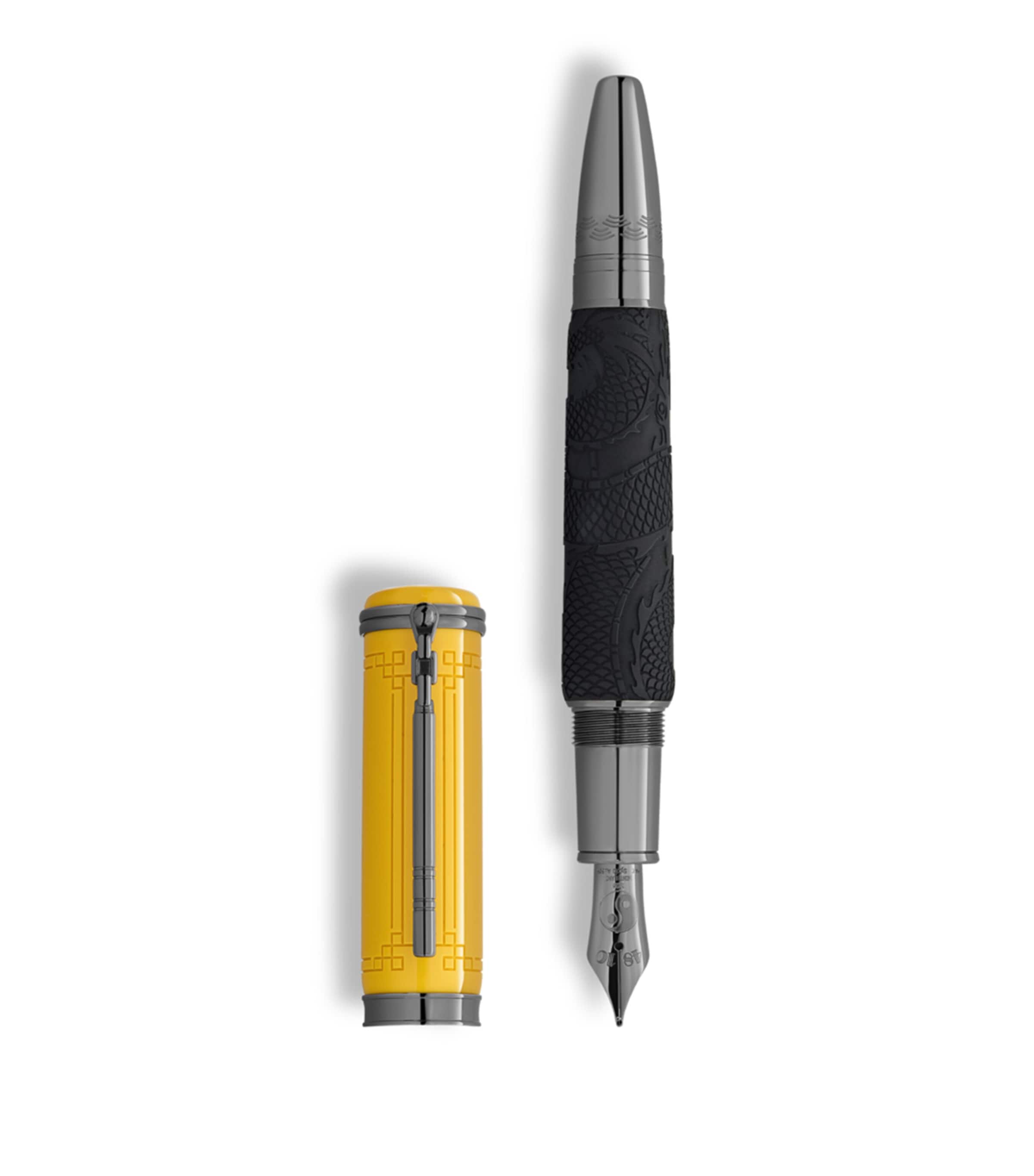Montblanc Great Characters Bruce Lee Fountain Pen Yellow