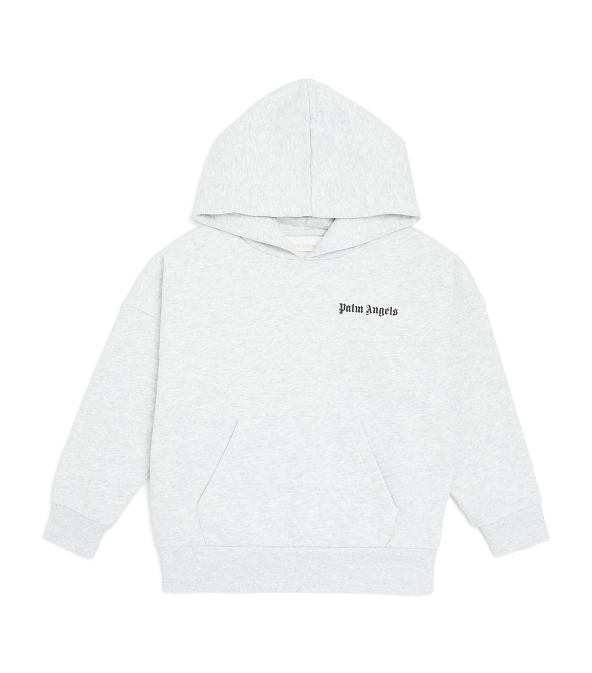 【PALM ANGELS】スタッズロゴ モノグラム フーディ コットン Mens Palm Angels Kids Palm Angels | Harrods US