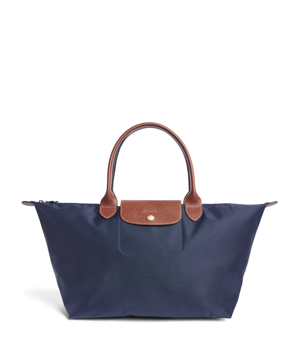 Longchamp Medium Le Pliage Original Handbag Marine