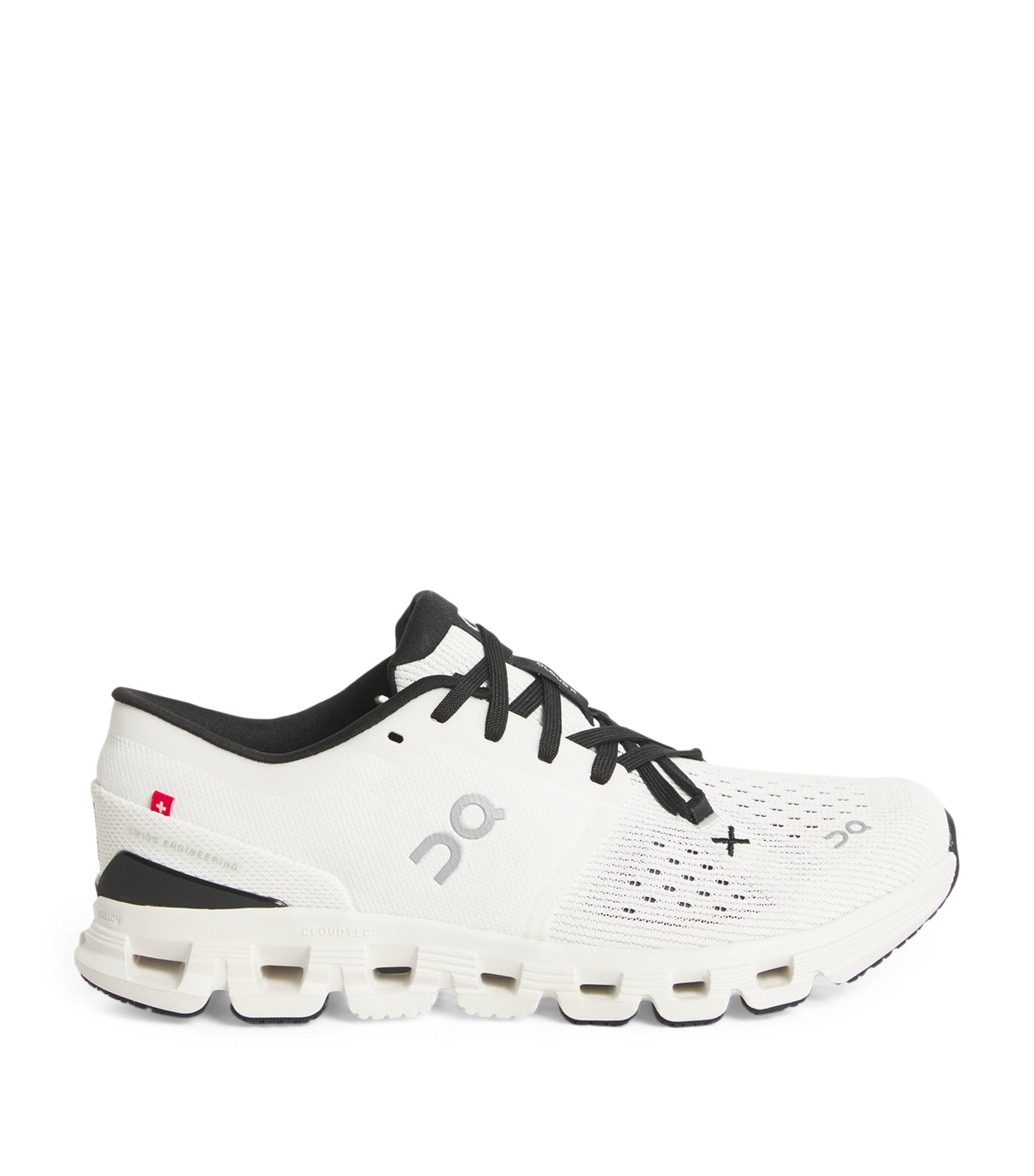 On Cloud X 4 Trainers Ivory | Black