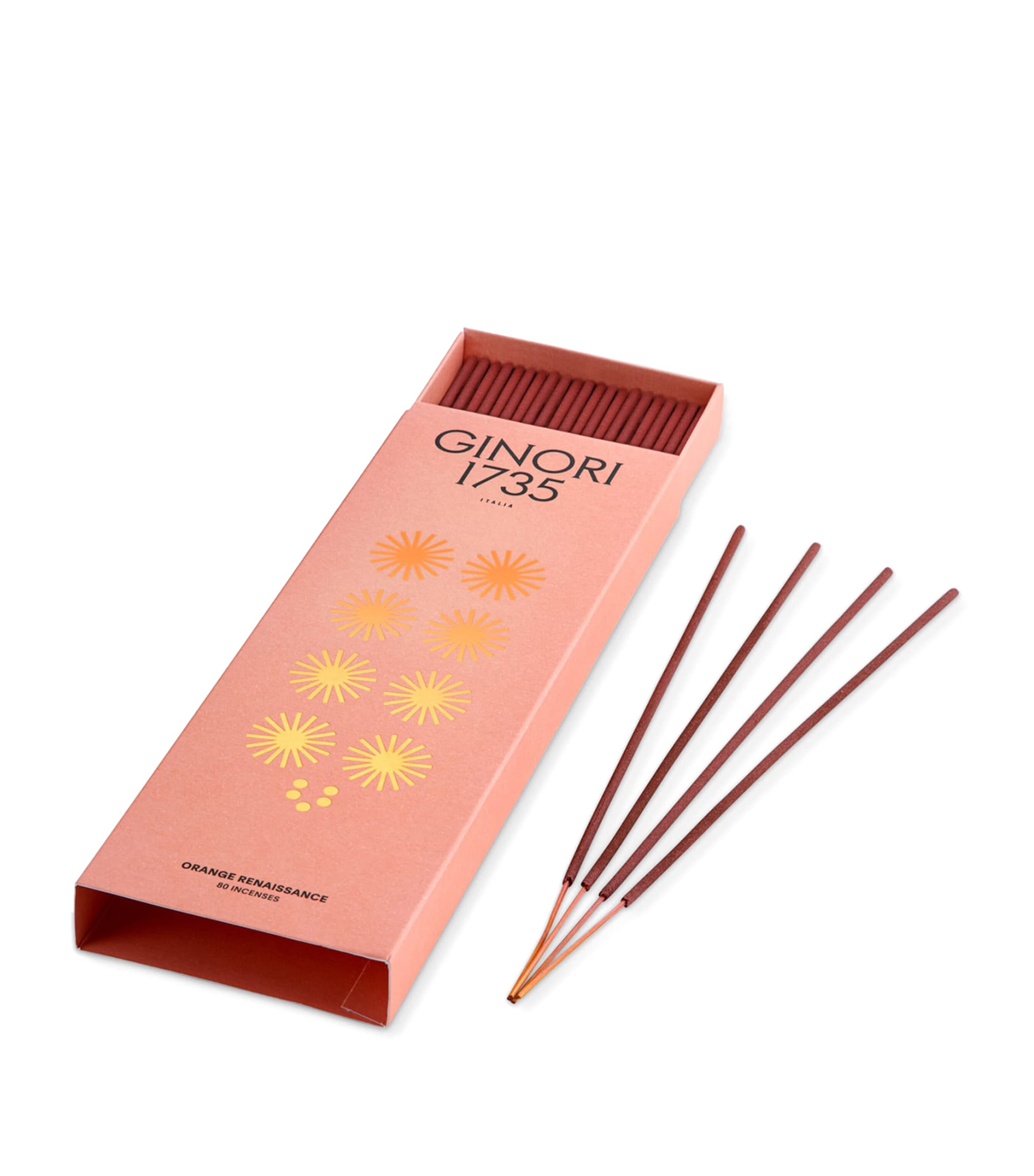 GINORI 1735 Orange Renaissance Incense (80 Sticks)
