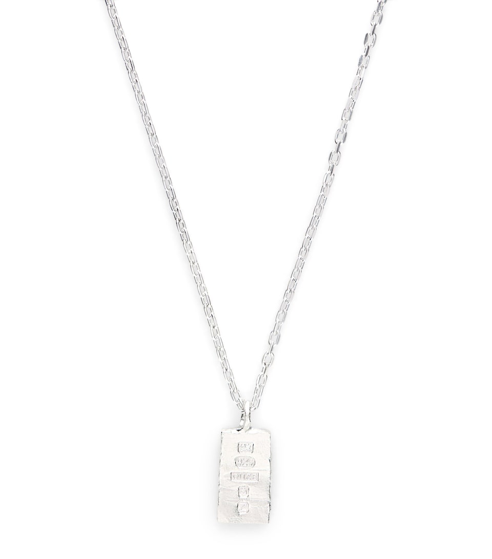 Sterling Silver Hallmark Necklace