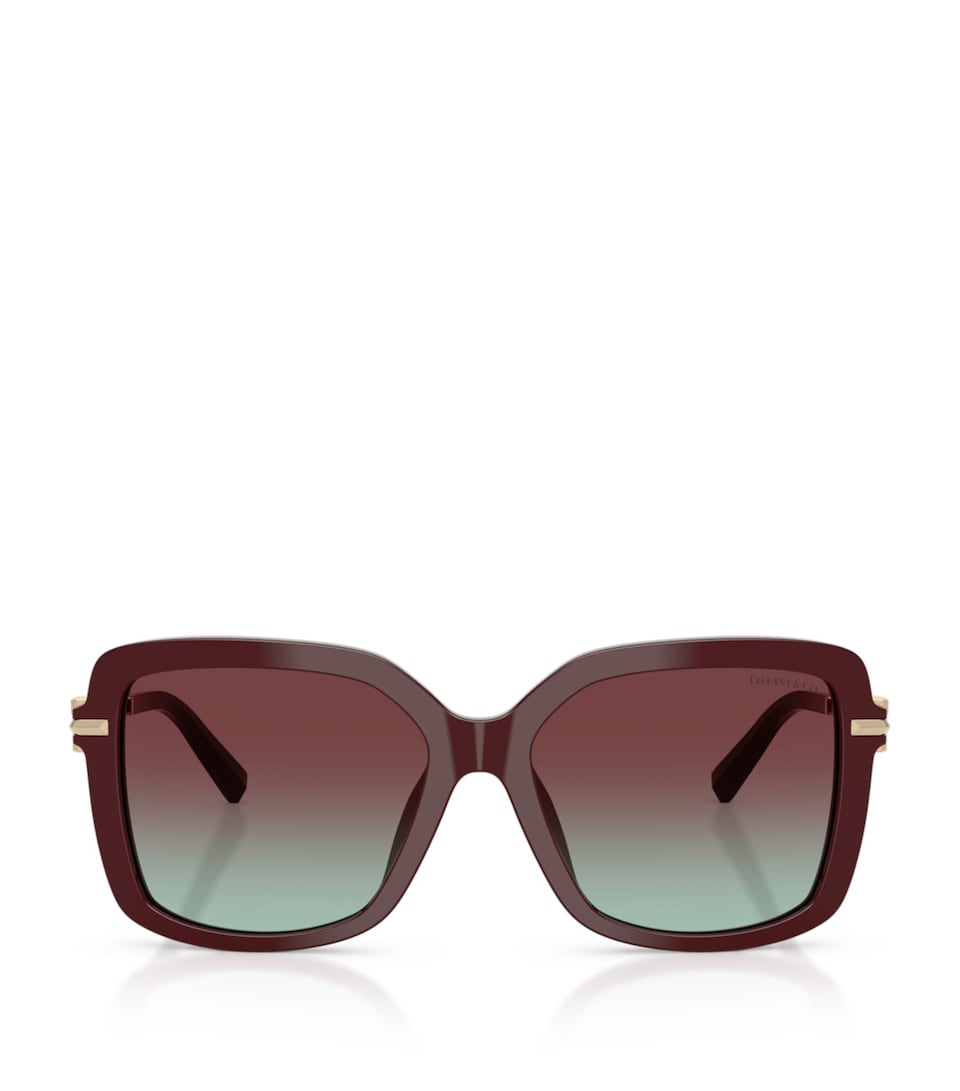 Tiffany & Co. Square Sunglasses Red