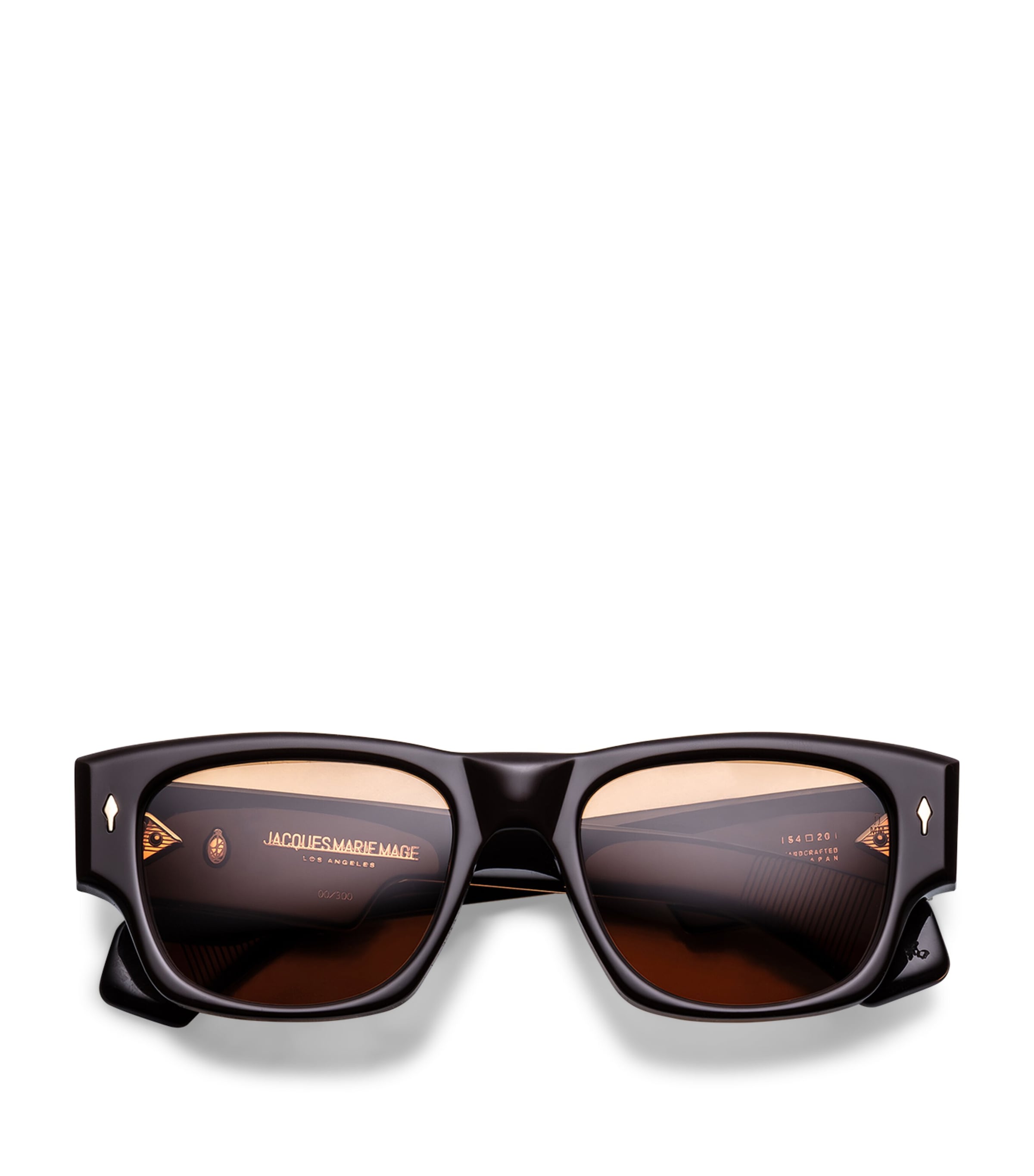 Jacques Marie Mage Dino Sunglasses Walnut