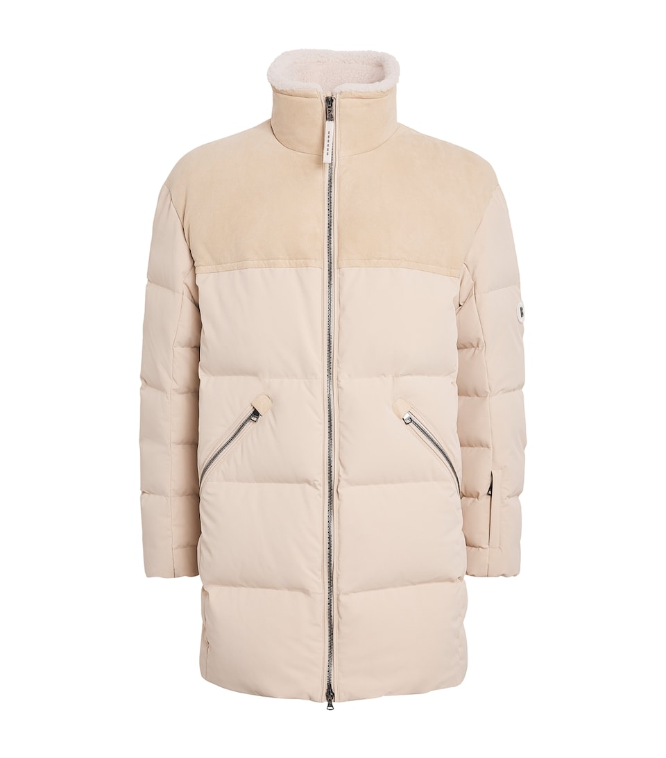 Bogner Mens Down Mace Puffer Ski Jacket Dune
