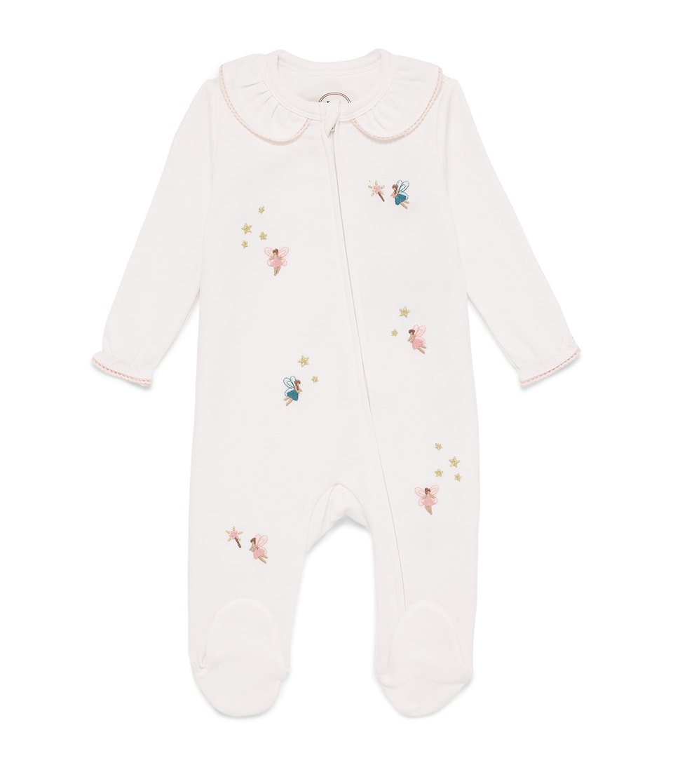 Eleanor Charles Organic Cotton Embroidered Fairy All-In-One (0-18 Months) Fy