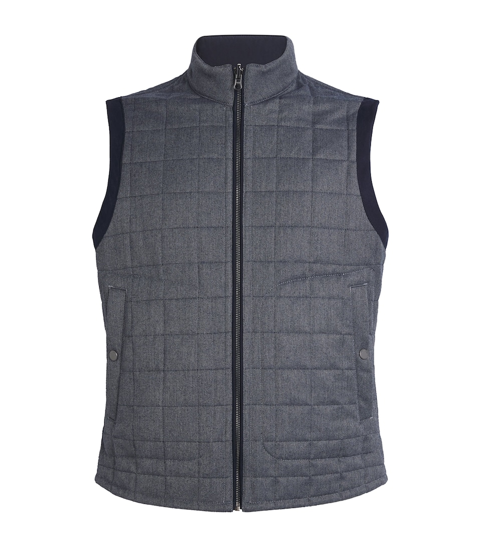 Quilted Reversible Gilet