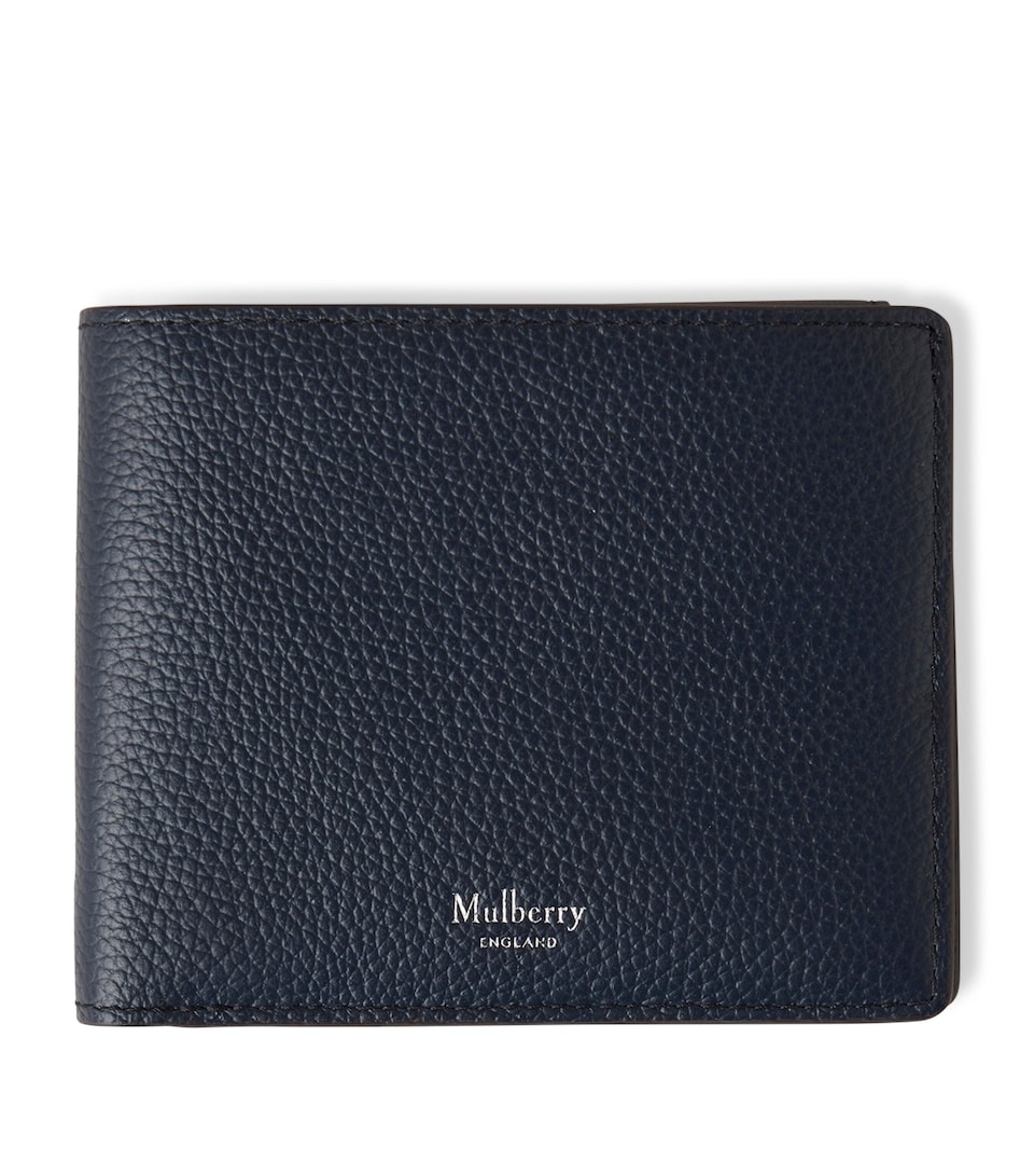 Mulberry Leather Heritage Bifold Wallet Night Sky