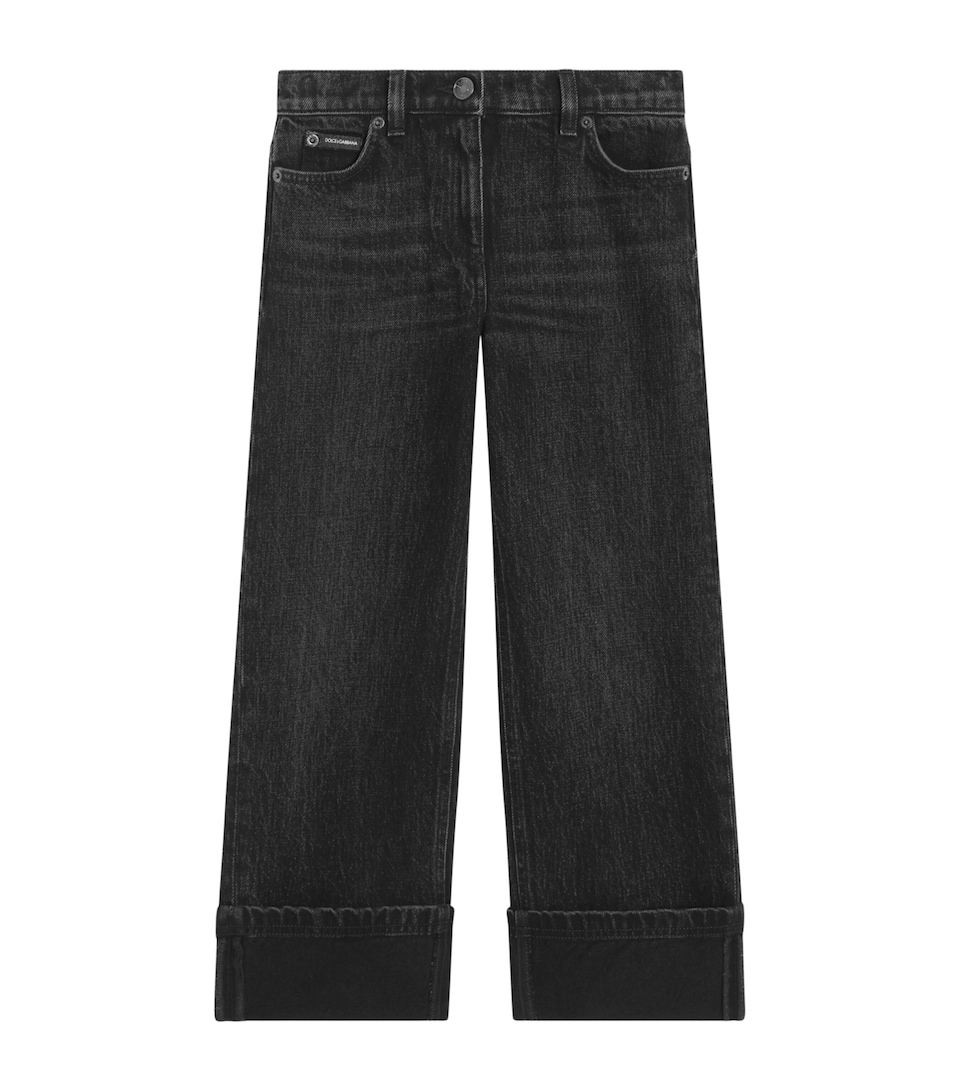 Dolce&Gabbana Kids Rolled-Up Jeans (8-12+ years) Combined Colou