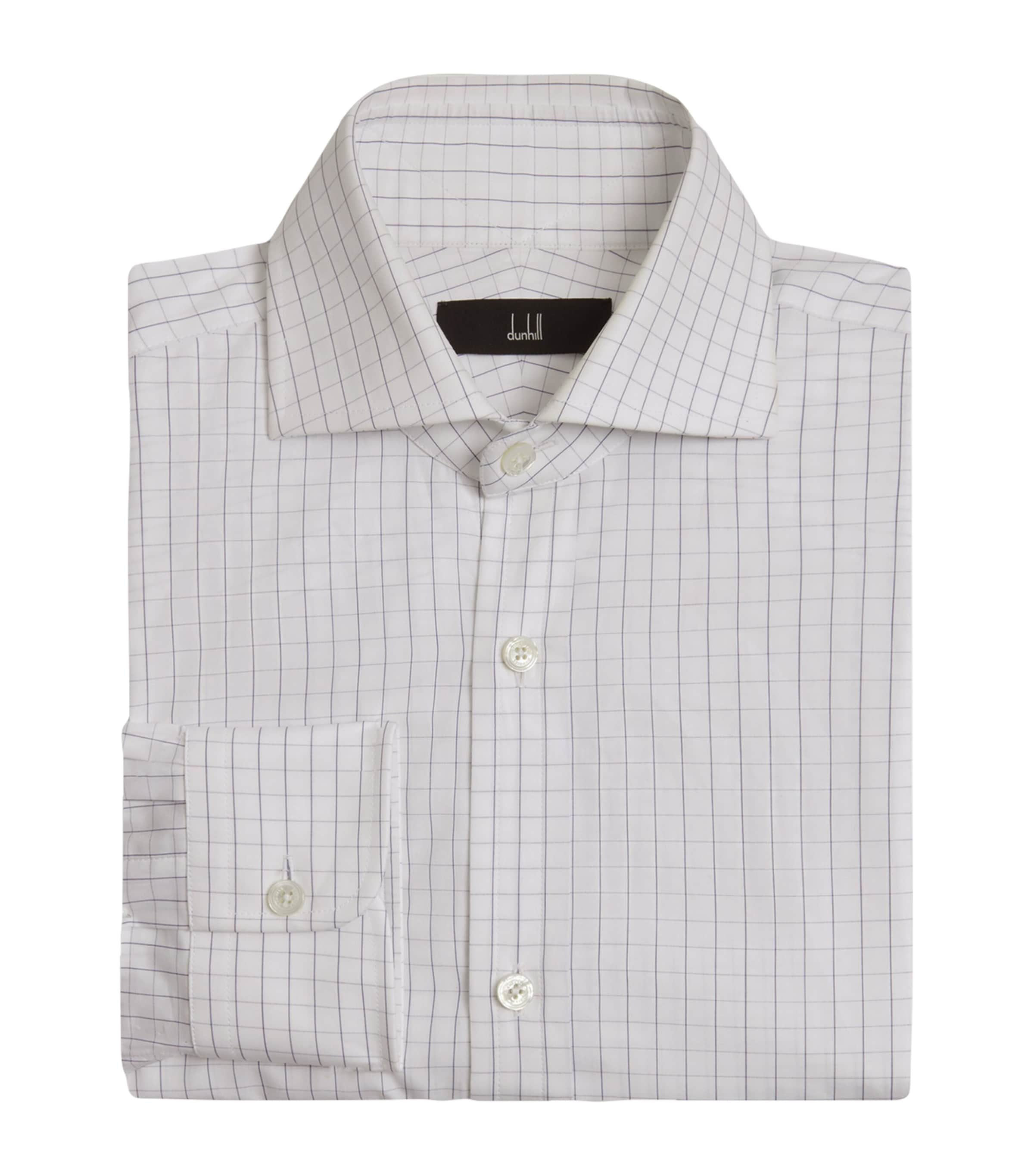 Giza Cotton Tattersall Check Shirt
