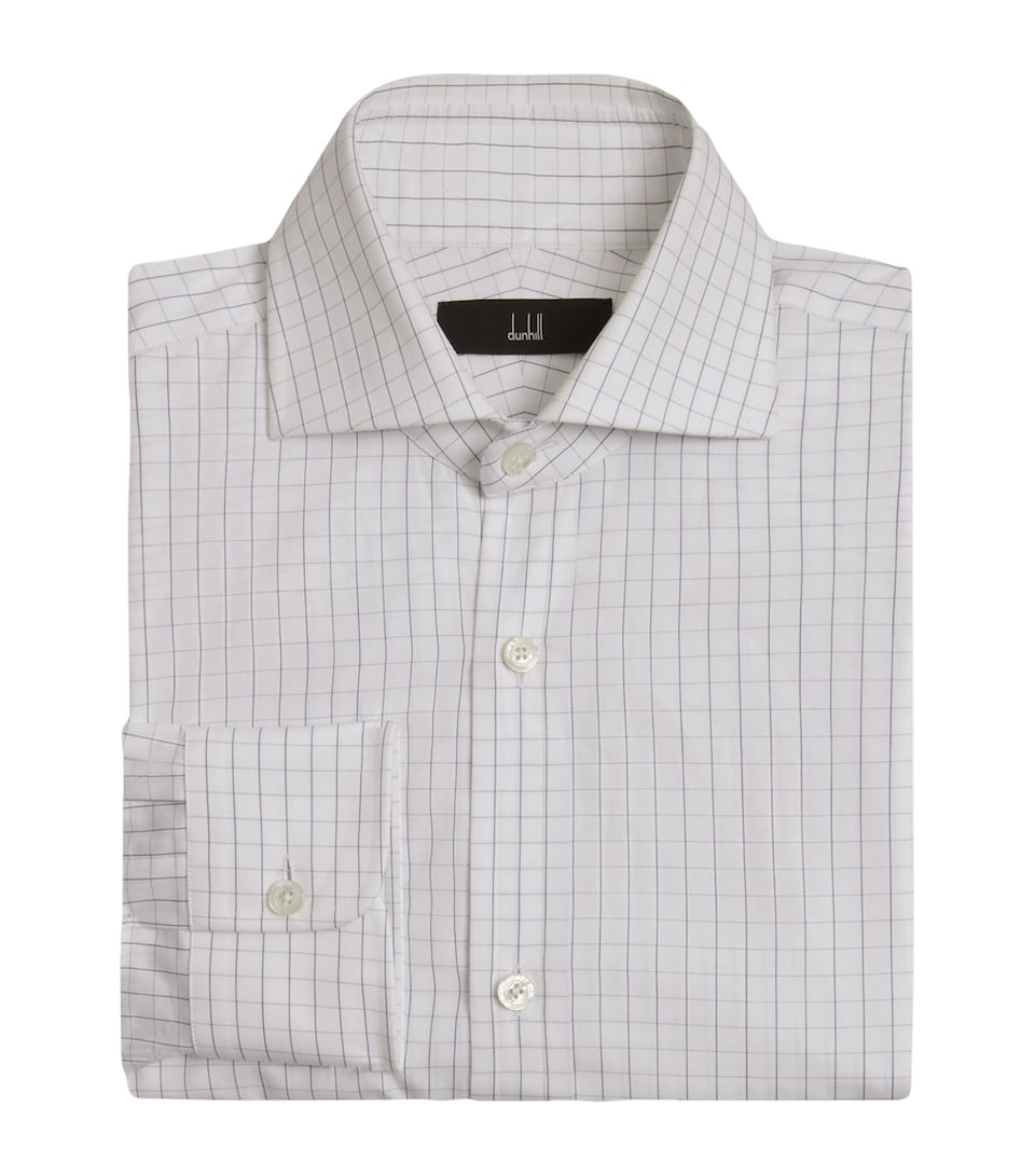 Giza Cotton Tattersall Check Shirt
