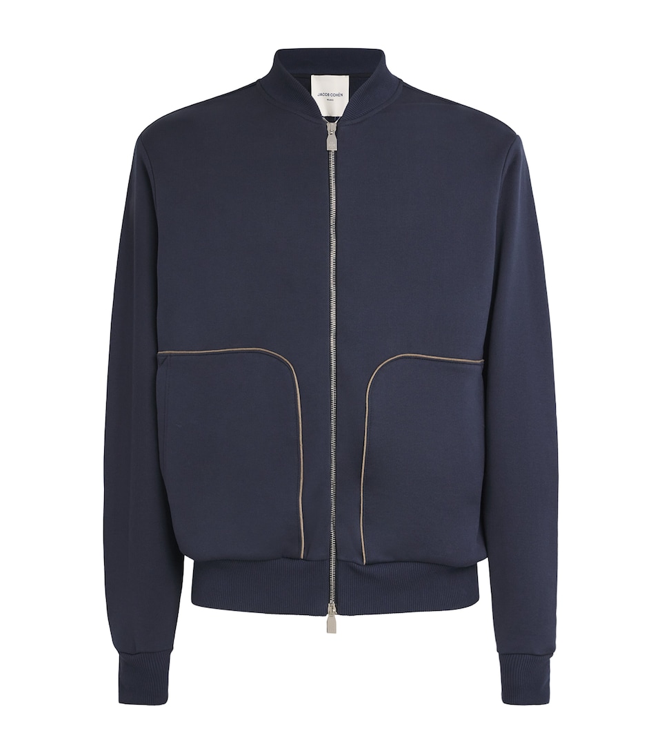 Sea Island Cotton Bomber Jacket