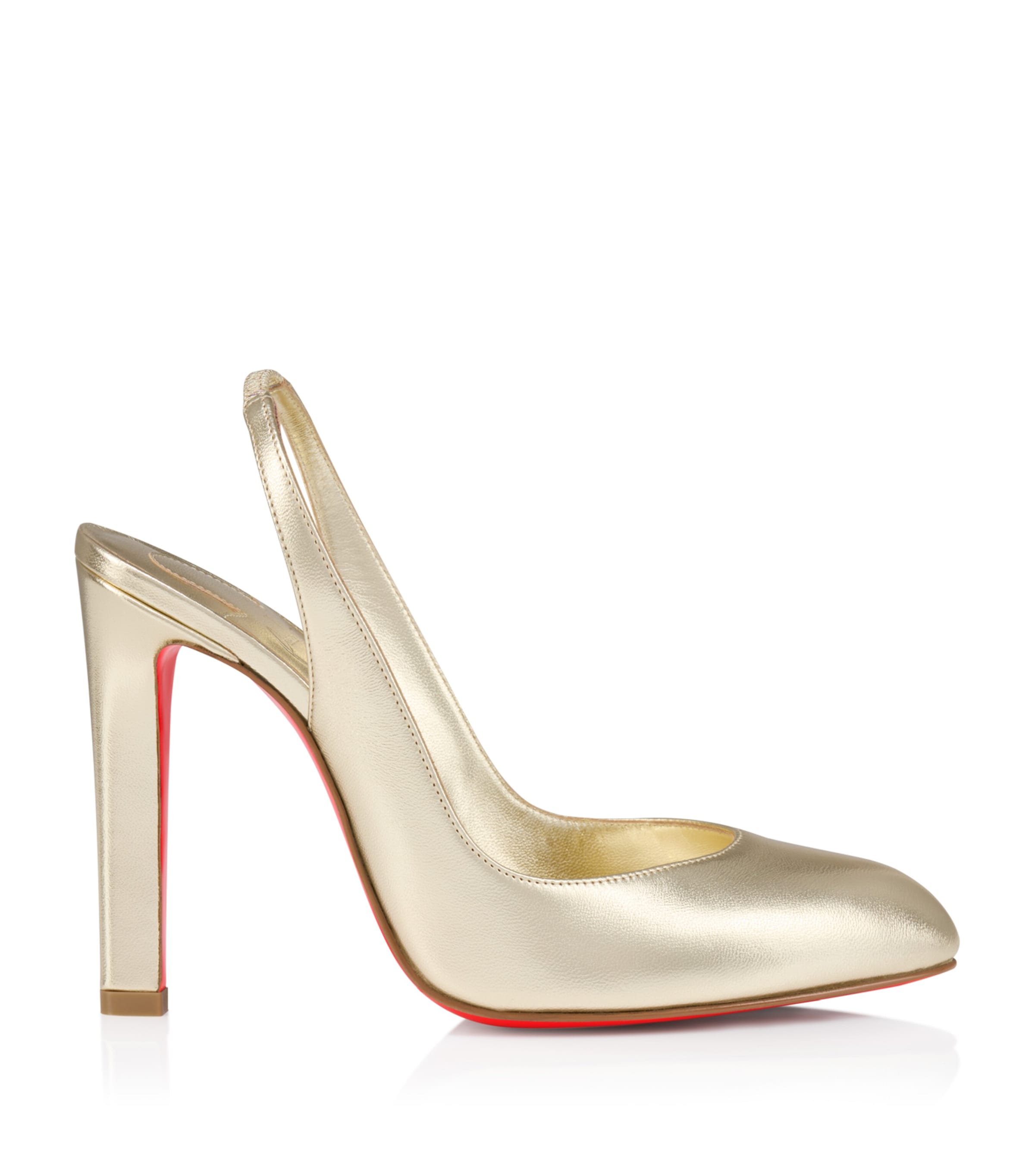 Christian Louboutin Fannylove Patent Leather Slingback Pumps 100